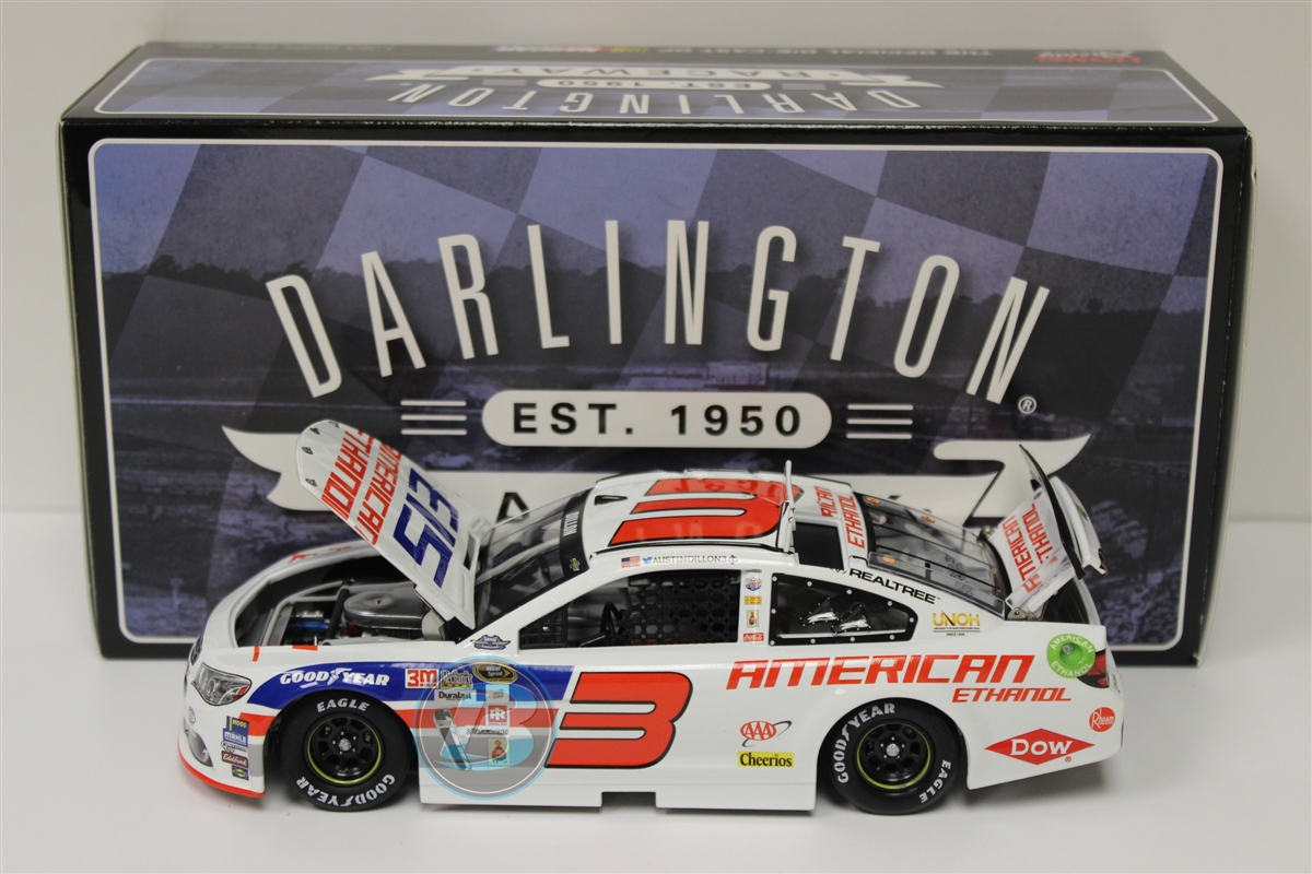 Details about   Austin Dillon #3 American Ethanol Darlington 2016 SS NASCAR 1:64 CX36865AKAD 