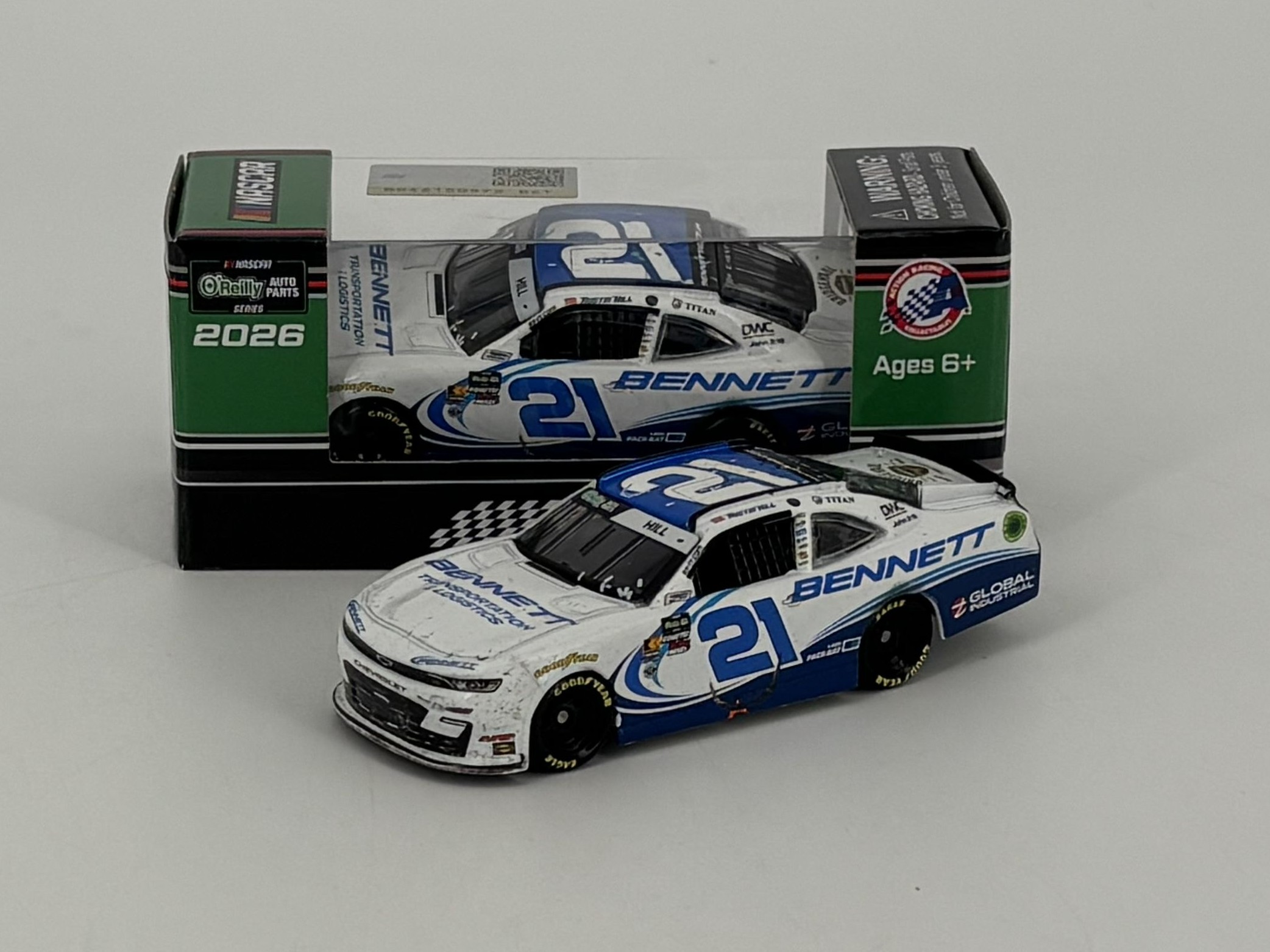 Austin Hill 2026 Bennett Transportation Daytona 2/14/26 Race Win 1
