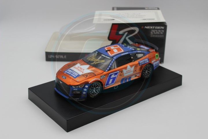 NASCAR 1/24 #6 Brad Keselowski – Mustang King’s Hawaiian 2024, Autografata, Lionel