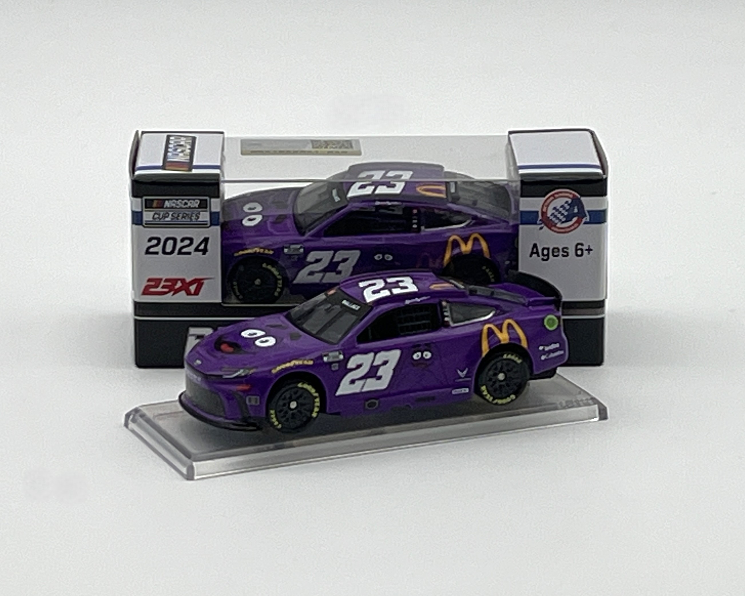 Bubba Wallace 2024 McDonald's Grimace 1:64 Nascar Diecast