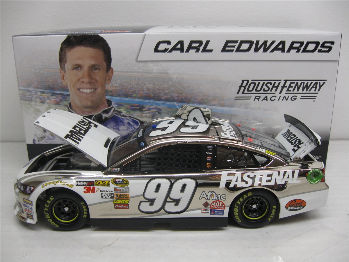 Carl Edwards 2013 Fastenal #99 Flashcoat Color Ford 1/24 NASCAR Diecast Rare 