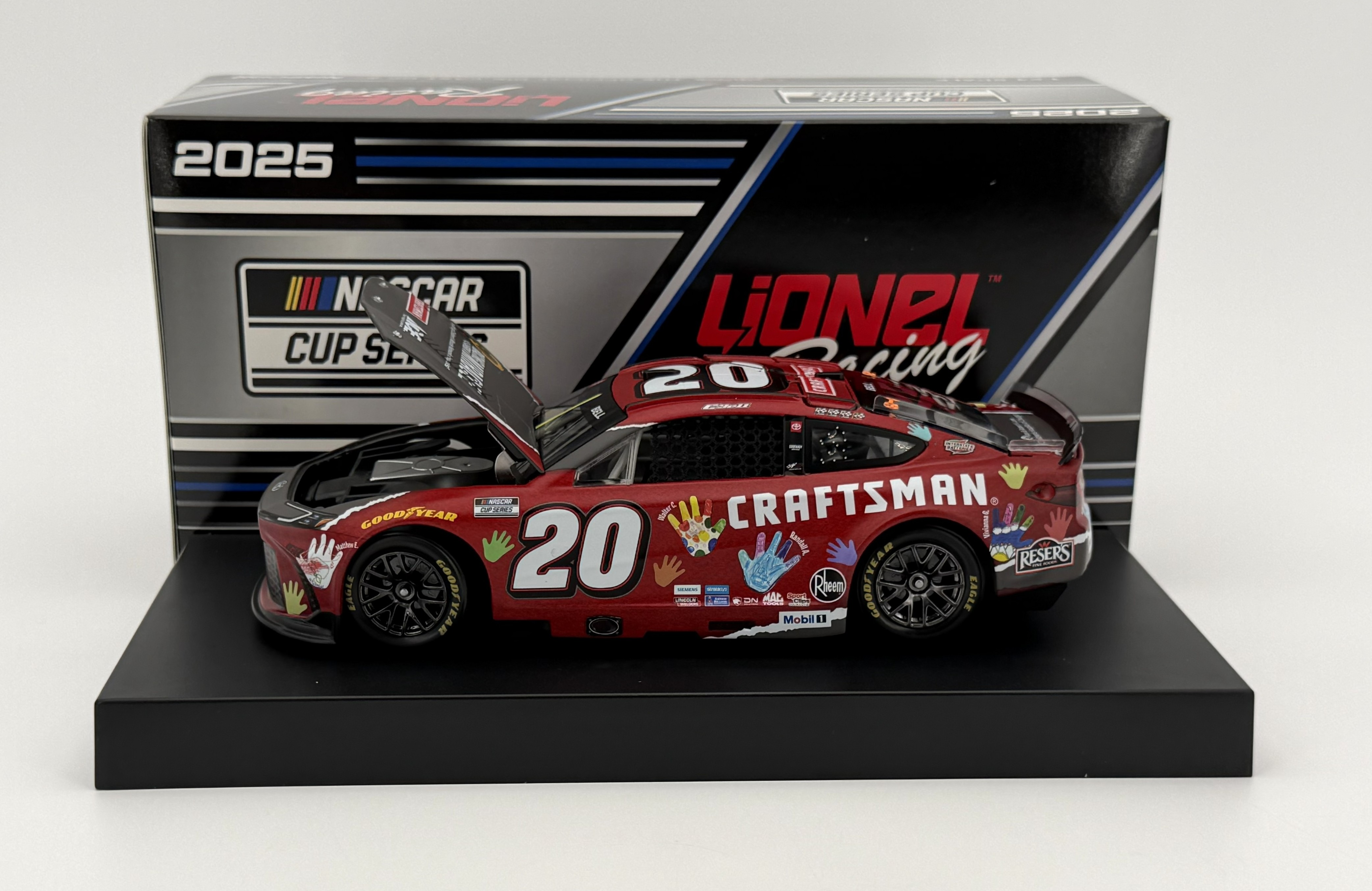 Christopher Bell 2025 Craftsman/Racing for a Miracle 1:24 Nascar
