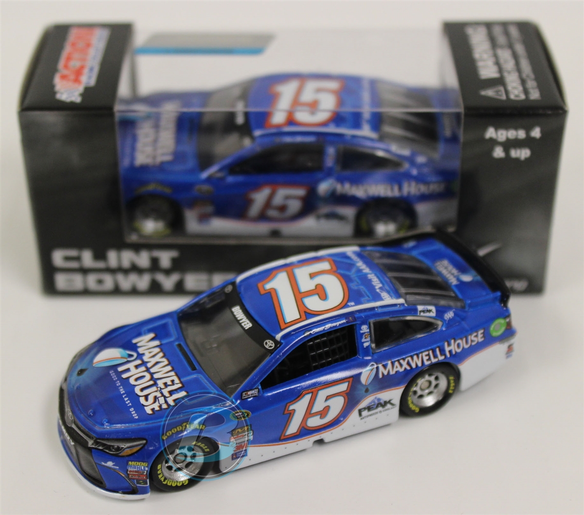 2015 CLINT BOWYER #15 Maxwell House 1:64 Action Diecast In Stock Free Ship