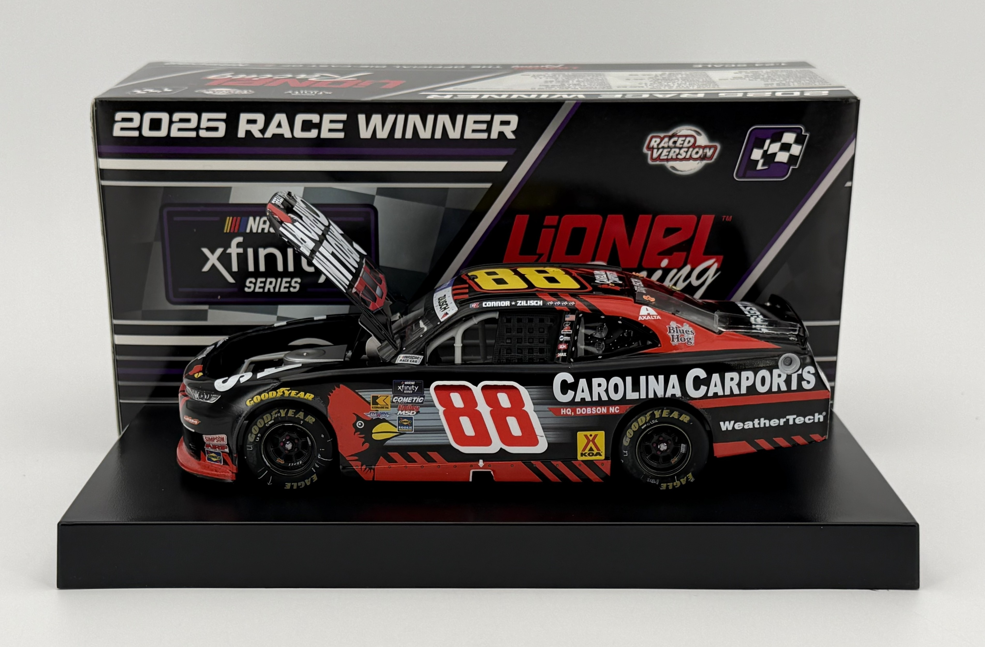 Connor Zilisch 2025 Carolina Carports Dover 7/19/25 Race Win 1:24
