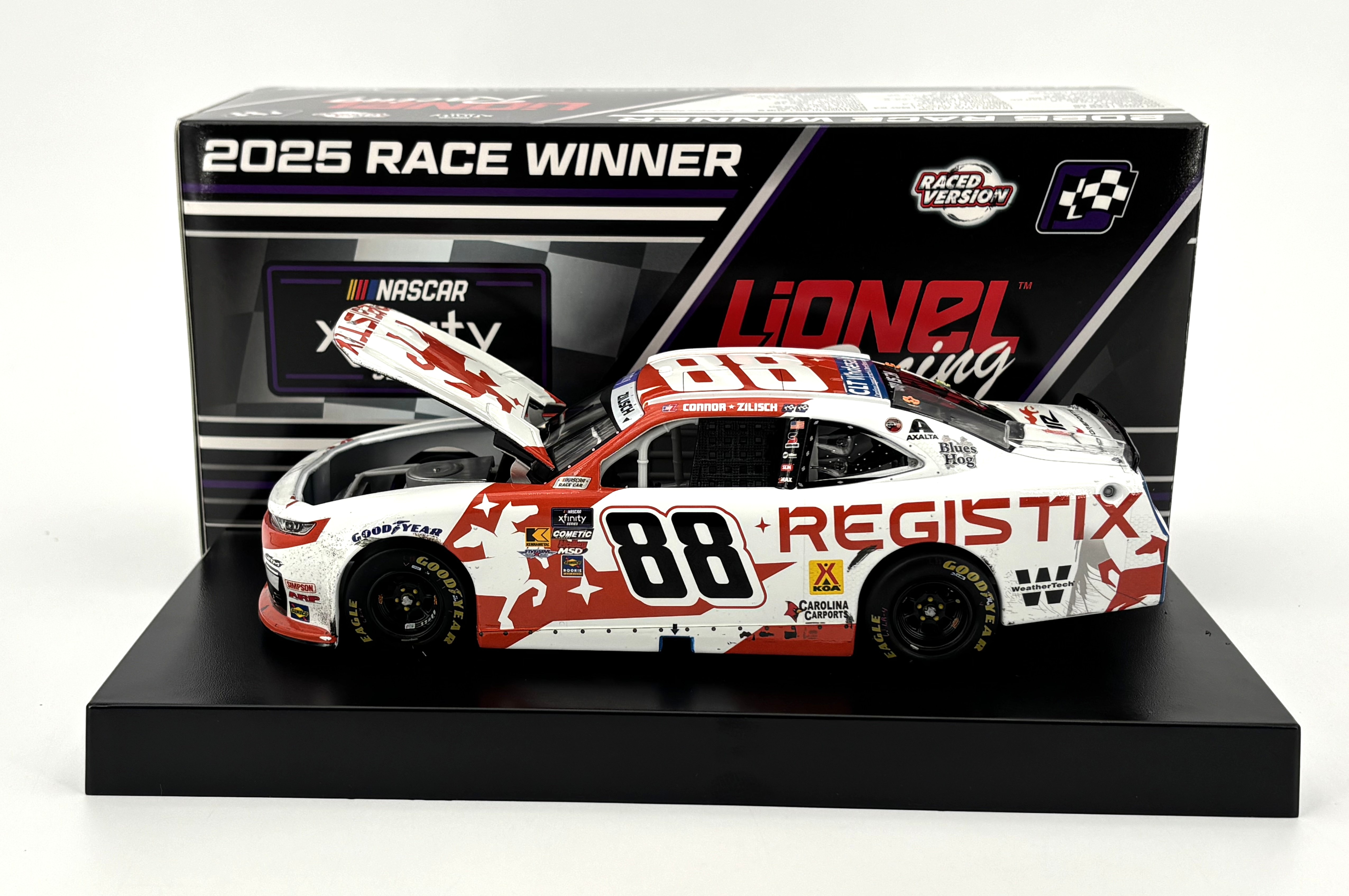 Connor Zilisch 2025 Registix Pocono 06/21/25 Race Win 1:24 Nascar