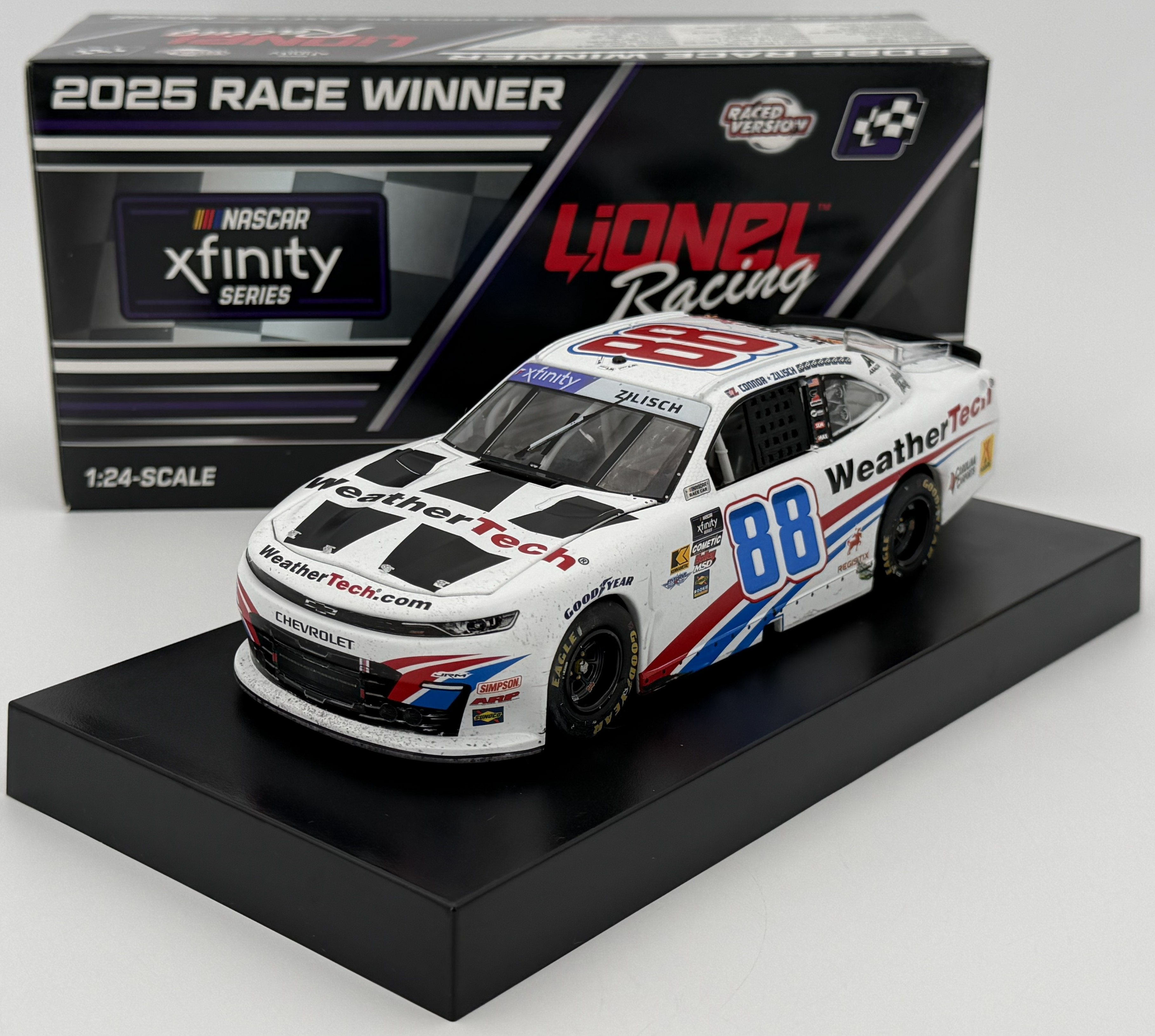 Connor Zilisch 2025 WeatherTech / Portland 8/30/25 Race Win 1:24