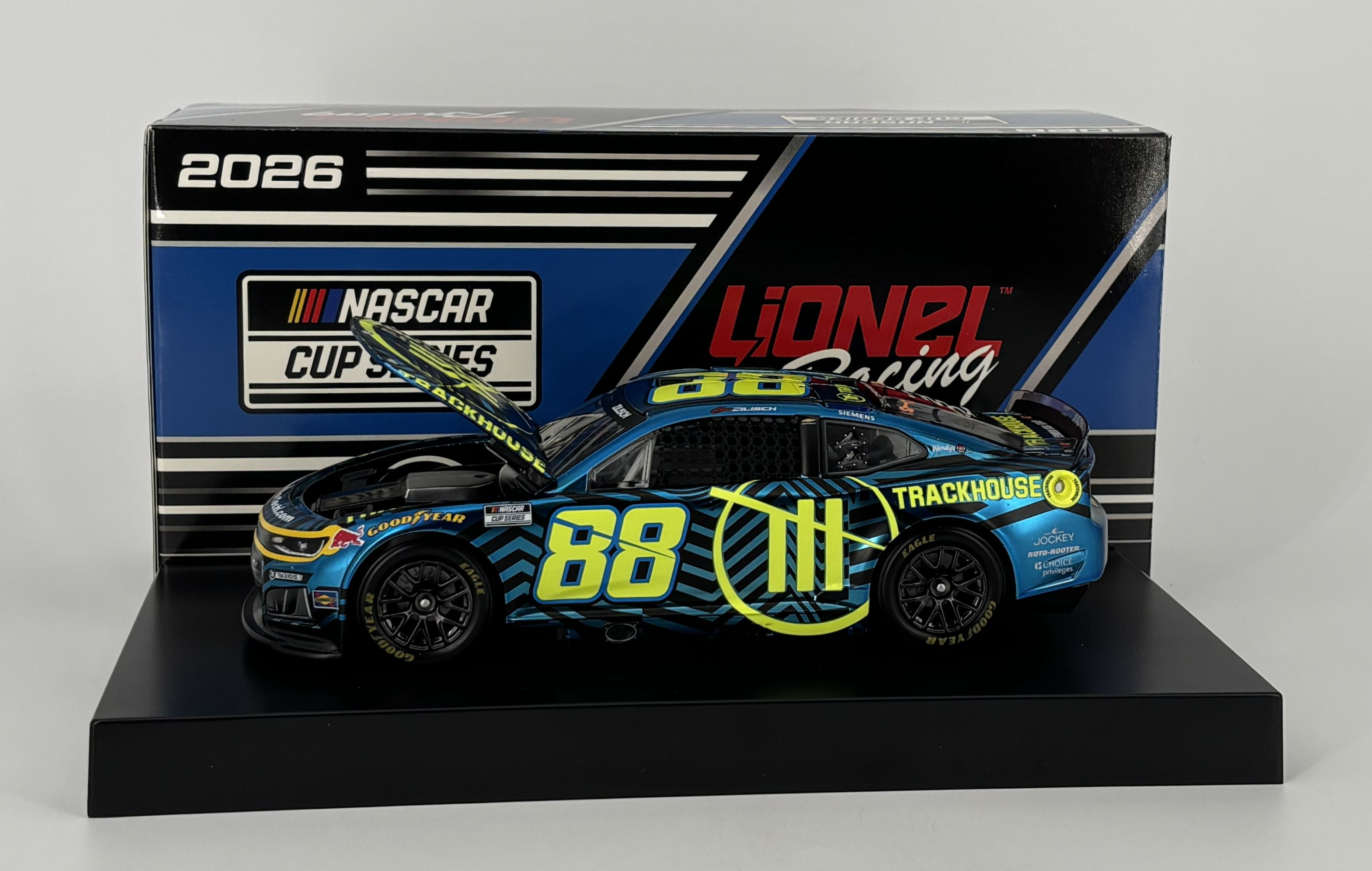 Connor Zilisch 2026 Trackhouse 1:24 Color Chrome Nascar Diecast