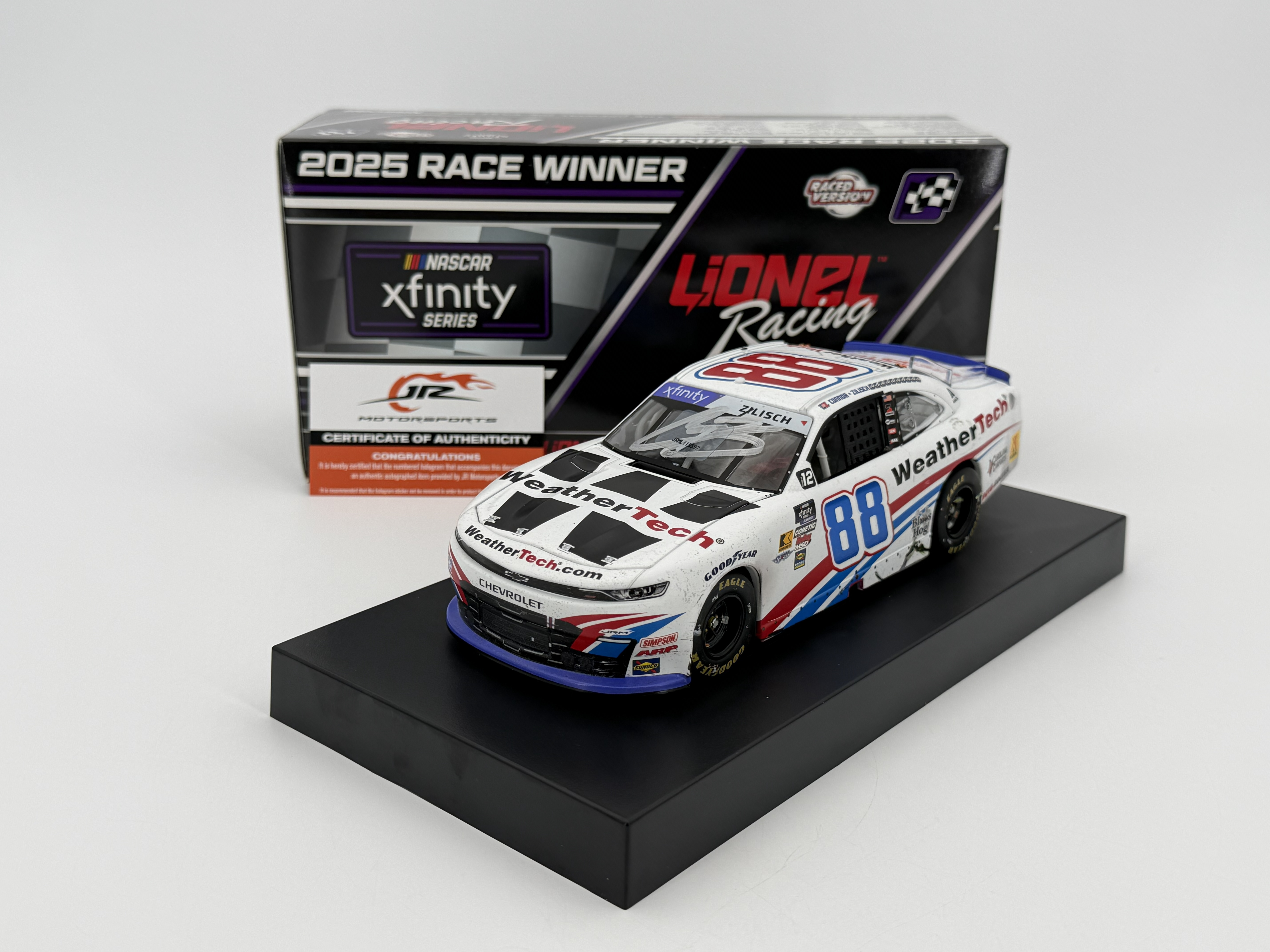 Connor Zilisch Autographed 2025 WeatherTech Charlotte Roval 10/4