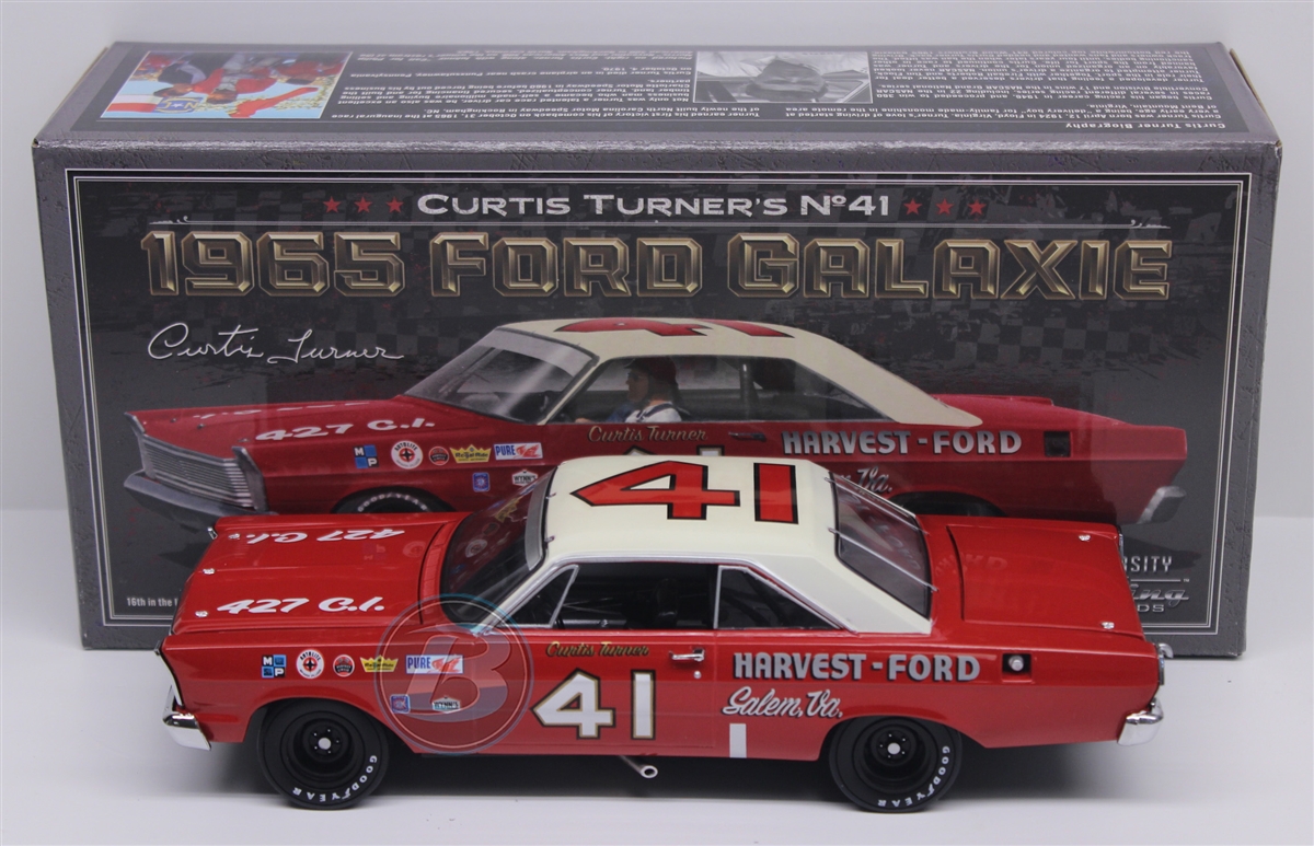 #41 Curtis Turner Harvest Ford Salem Va 1965 1/24th 1/25th Scale Decals 