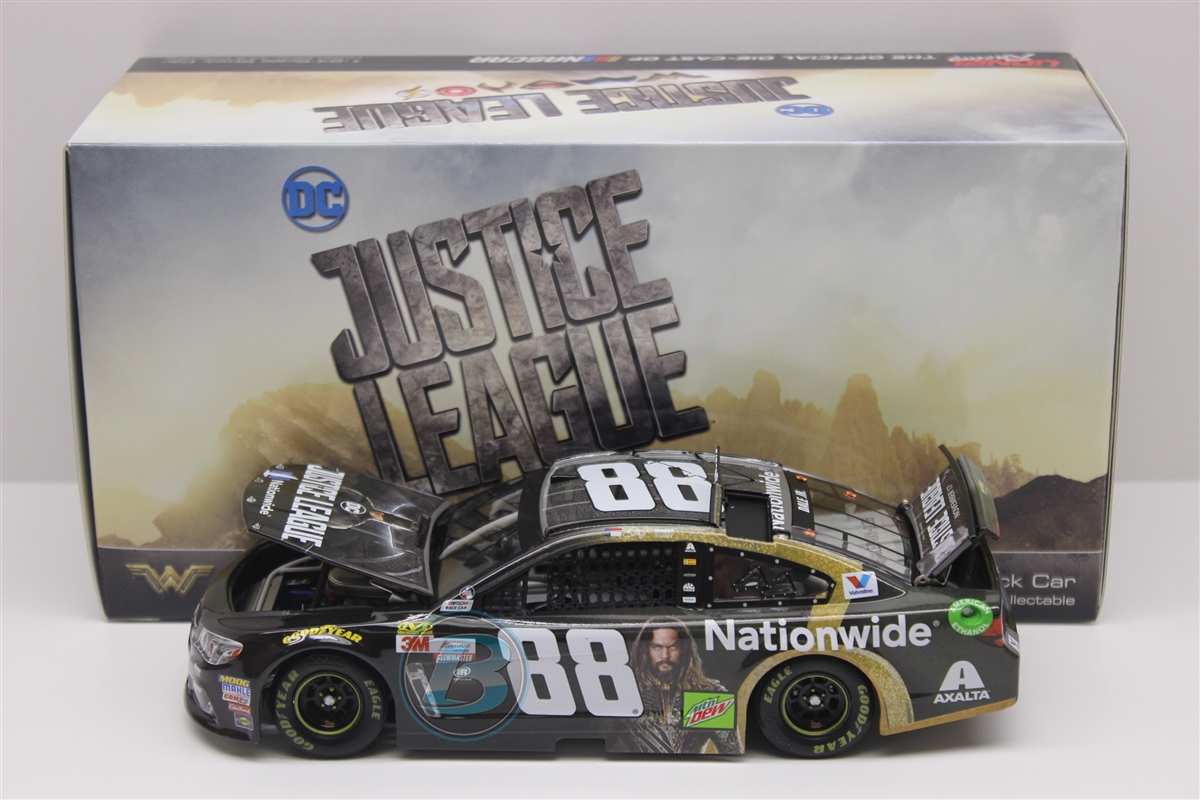 2017 DALE EARNHARDT Jr #88 NATIONWIDE JUSTICE LEAGUE 1:64 ACTION NASCAR IN STOCK 