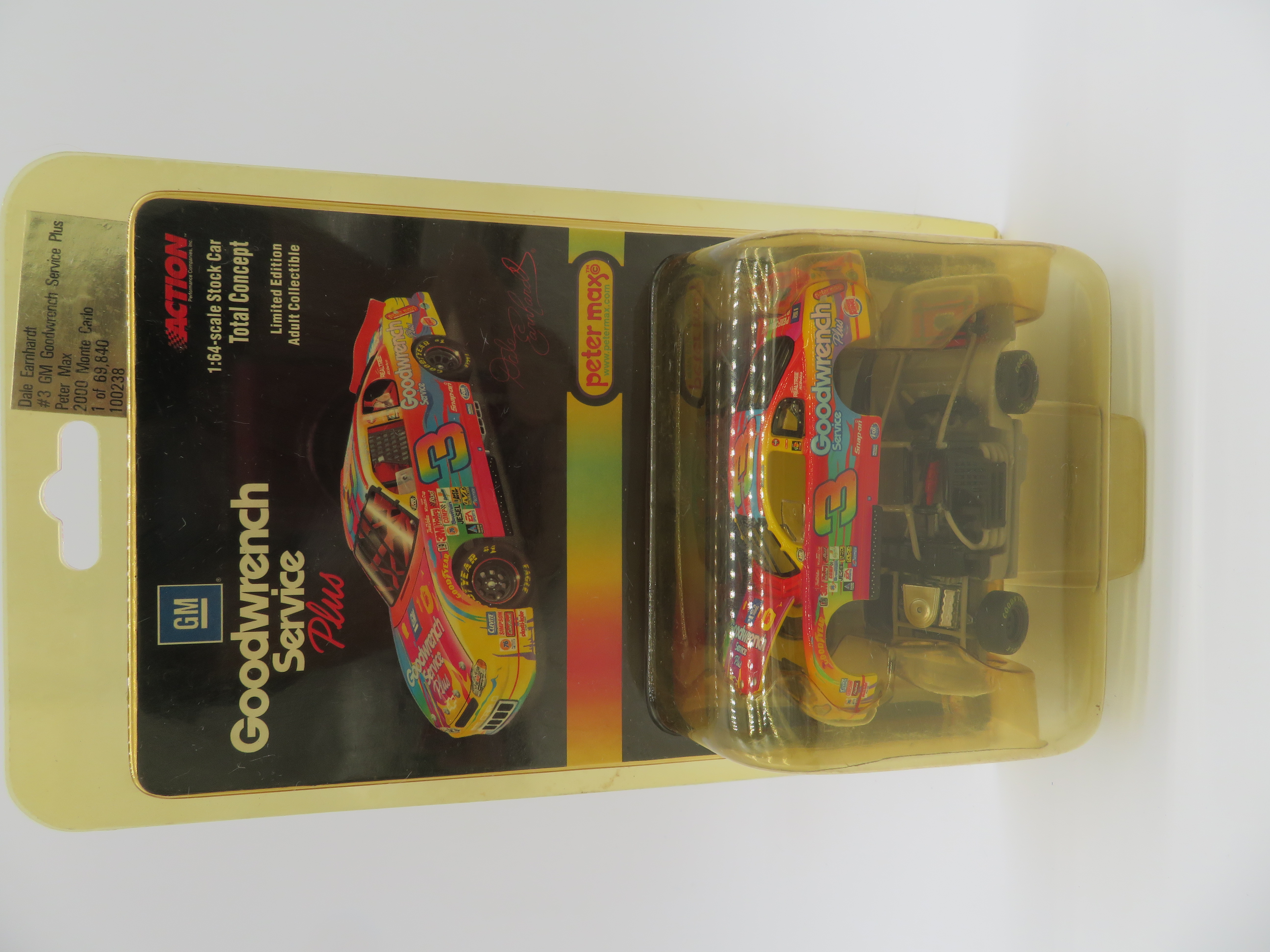 Dale Earnhardt Sr 2000 #3 Goodwrench Peter Max 1:64 Total Concept