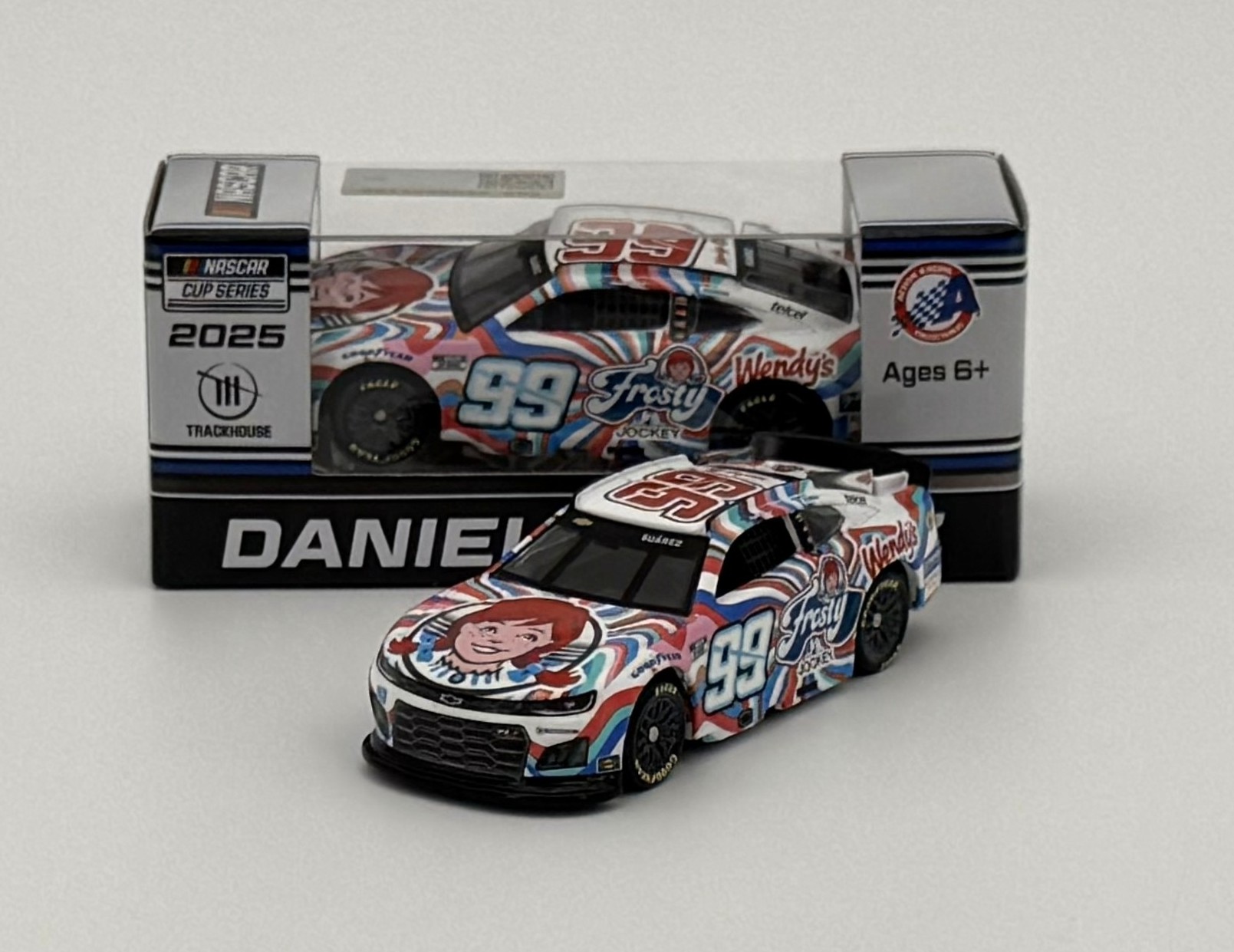 Daniel Suarez 2025 Wendy's Frosty 1:64 Nascar Diecast