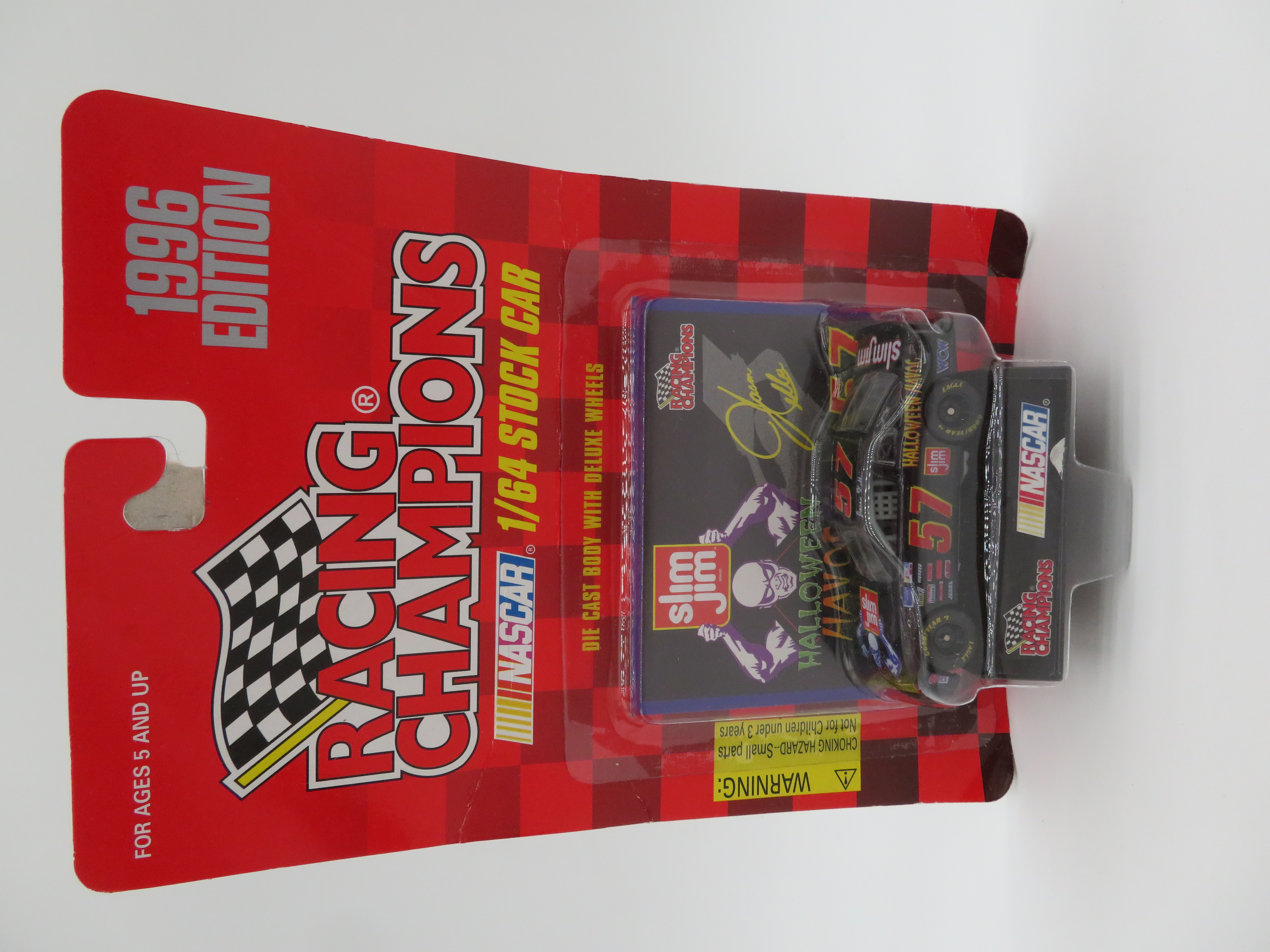 Jason Keller 1996 #57 Slim Jim Halloween Havoc 1:64 Racing