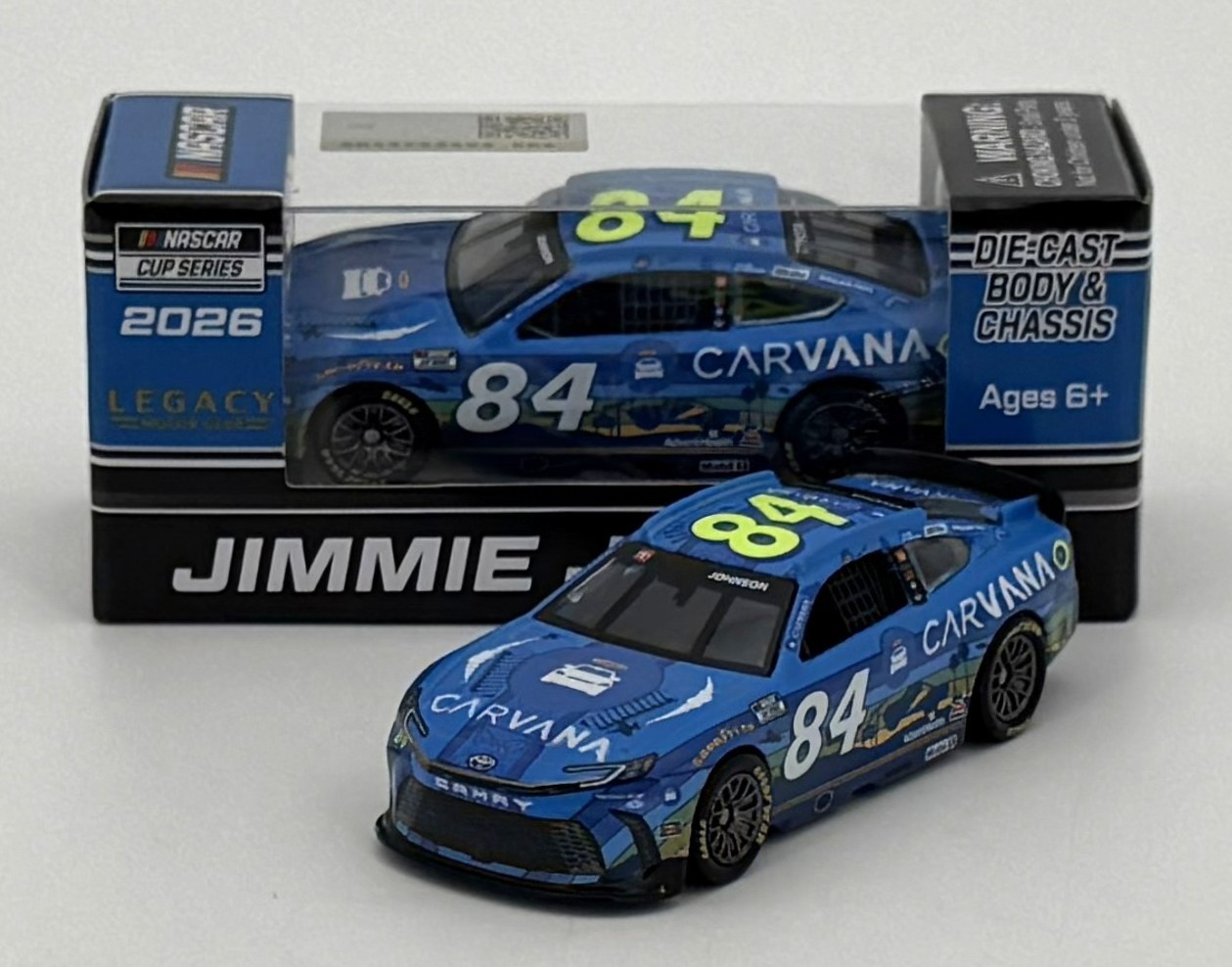 Jimmie Johnson 2026 Carvana San Diego 1:64 Nascar Diecast