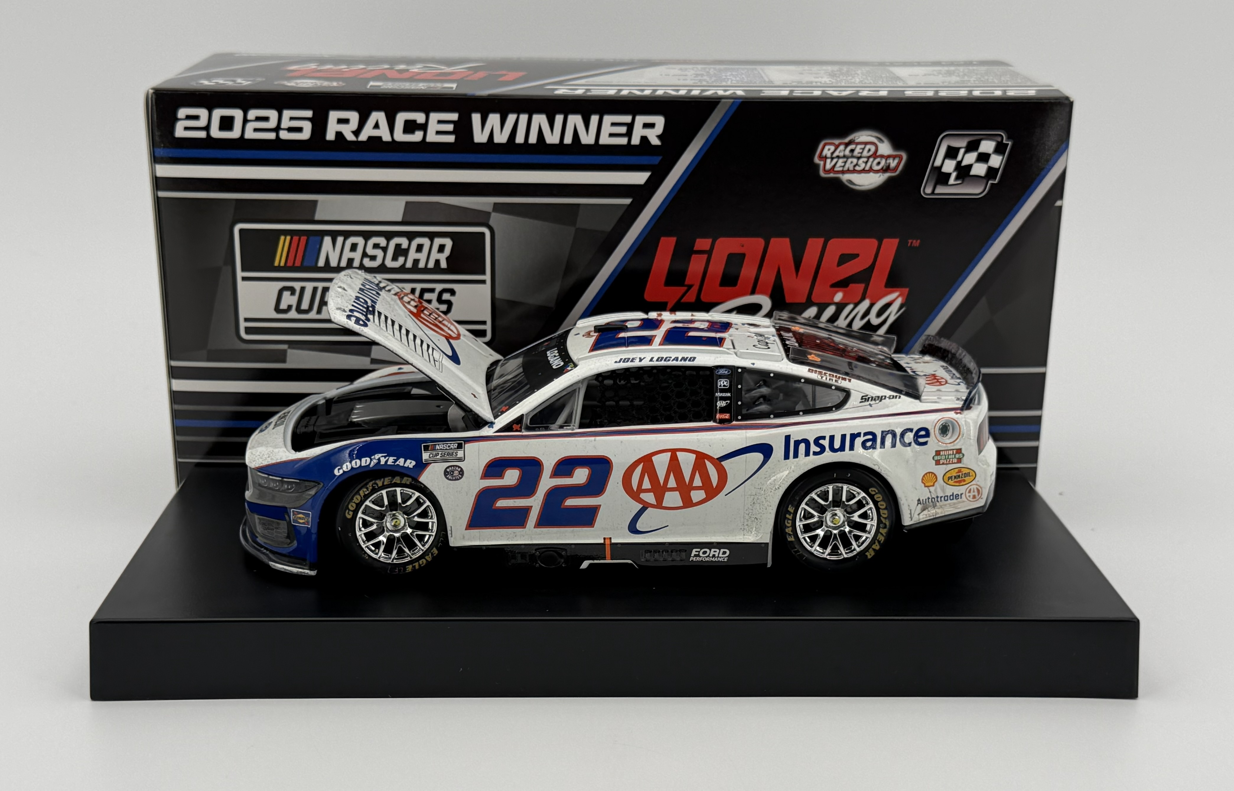 Joey Logano 2025 AAA Insurance Texas 5/4/25 Race Win 1:24 Nascar