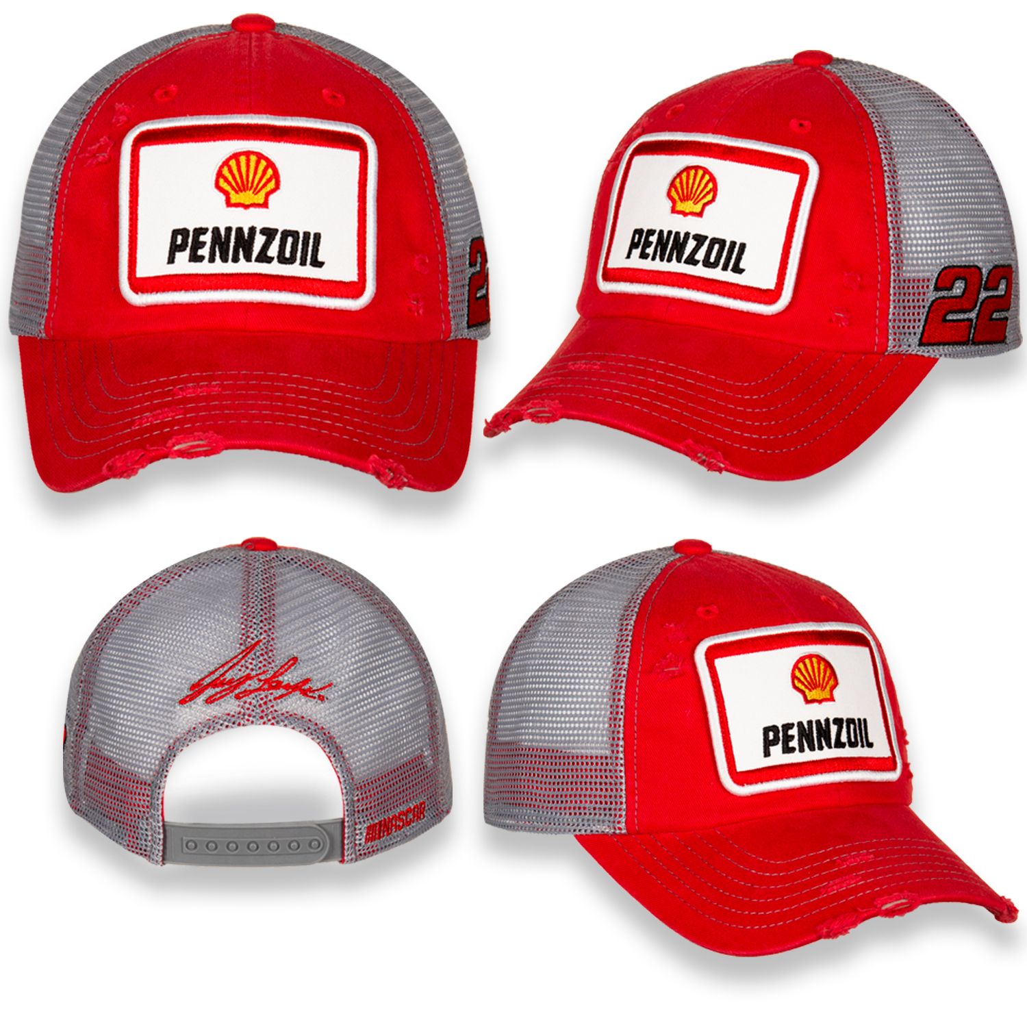 Joey Logano Pennzoil Vintage Trucker 