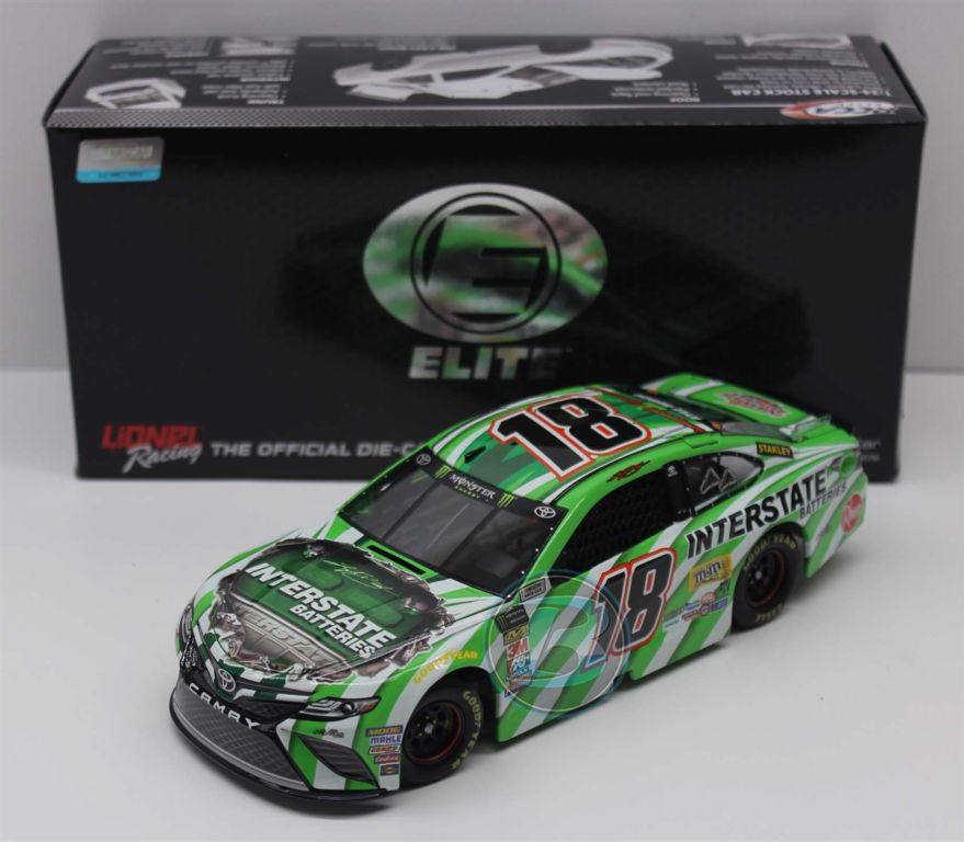 Kyle Busch 2018 Interstate Batteries 1:24 Elite Nascar Diecast