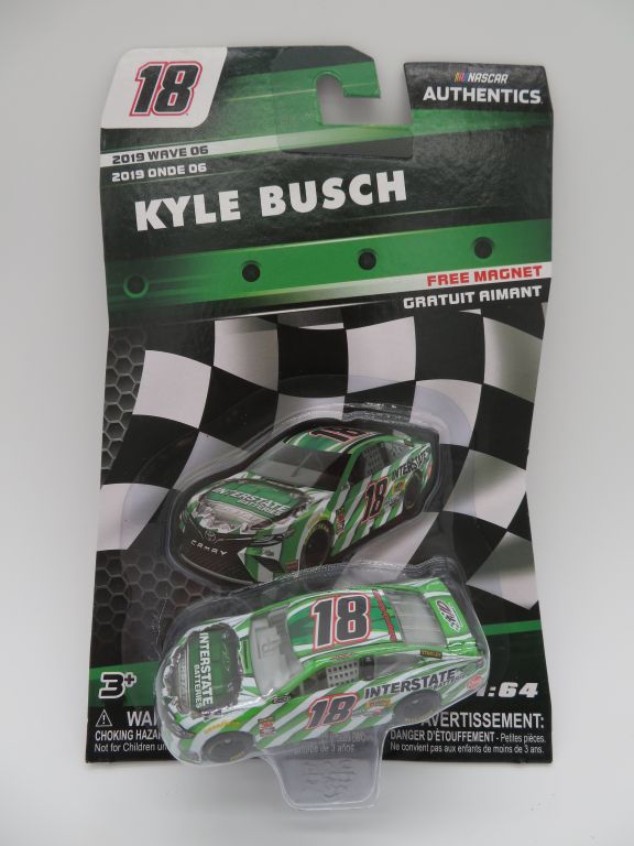 Kyle Busch 2019 Interstate Batteries 1:64 Wave 6 Nascar Authentics