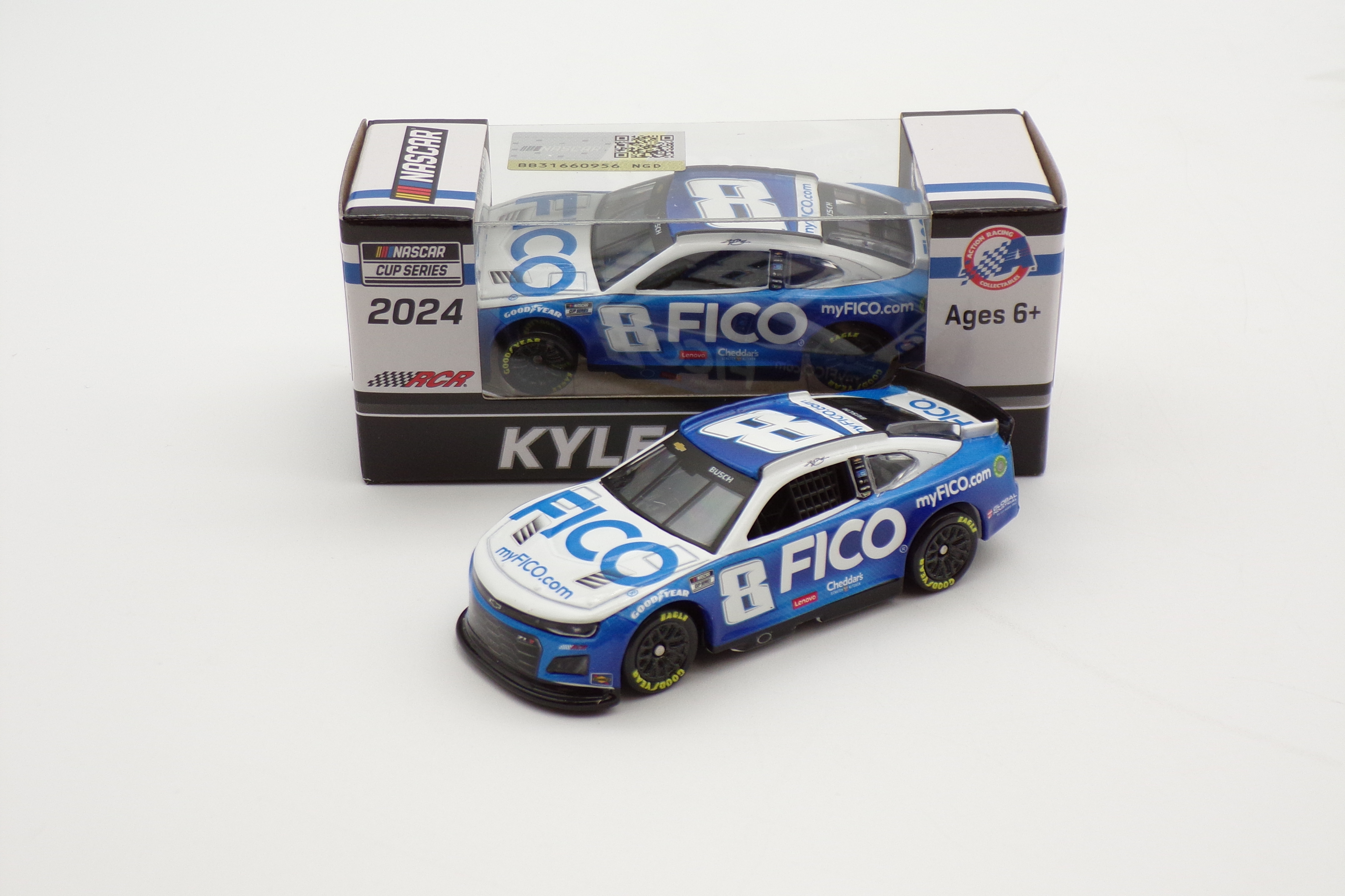 Kyle Busch 2024 FICO 1:64 Nascar Diecast