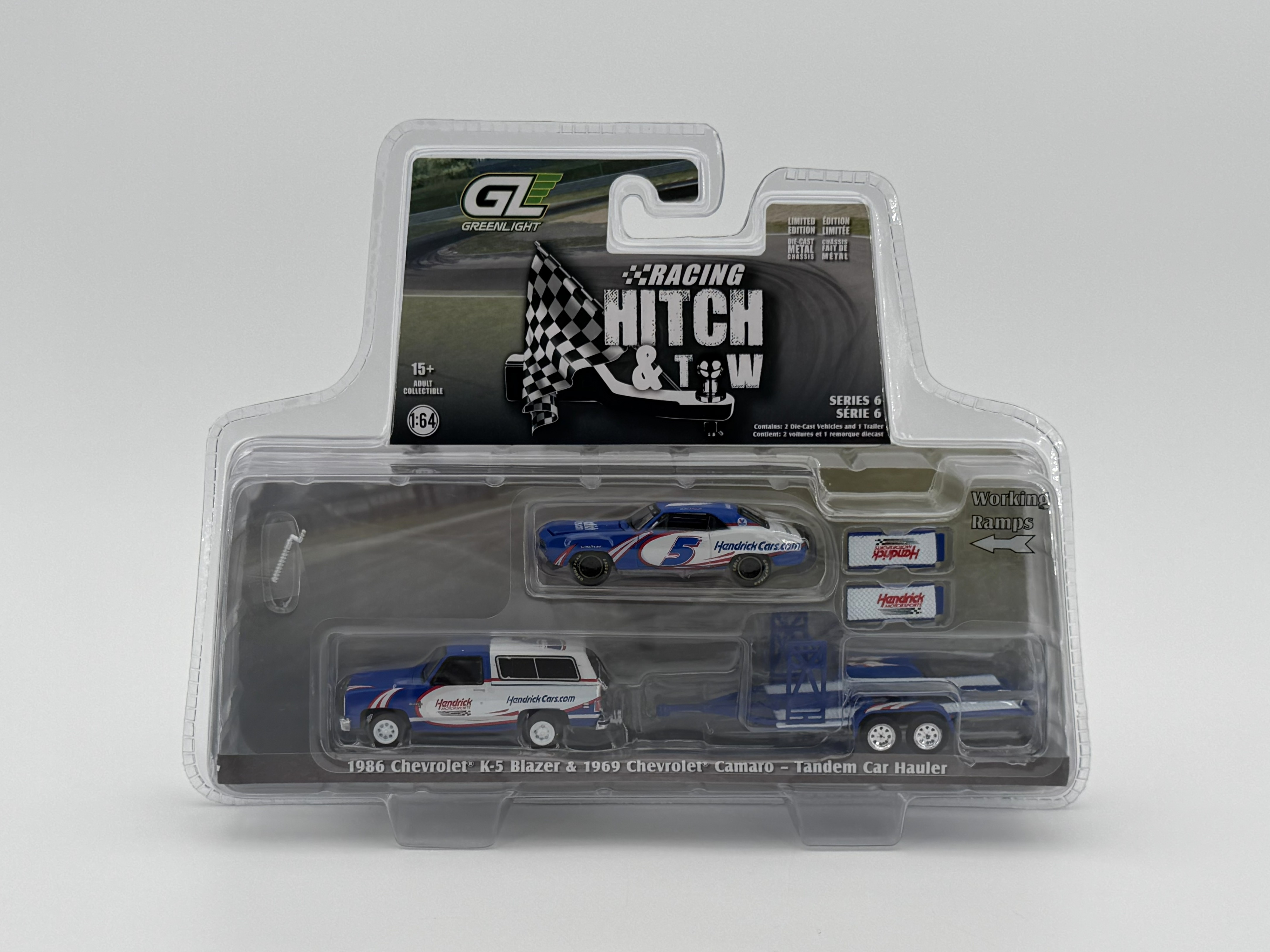 Kyle Larson 1986 Chevrolet K5 Blazer & 1969 Chevrolet Camaro