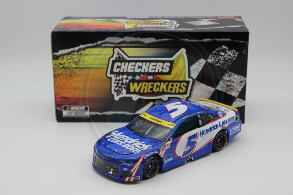 Kyle Larson 2021 HendrickCars.com Darlington 9/5 Checkers or