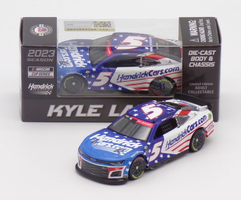 Modellino Pressofuso Lionel 1:24 - Kyle Larson 2023 Edizione Patriottica - Nuovo In Scatola
