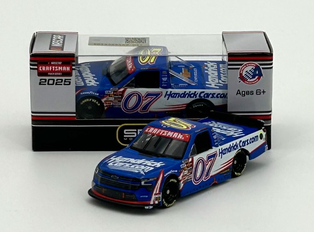 ネコ2025今季Vin レースキャミドッキングノースリーブ スコットクラ Kyle Larson 2025 Hendrickcars.com Homestead 3/21/25 Race Win 1:64