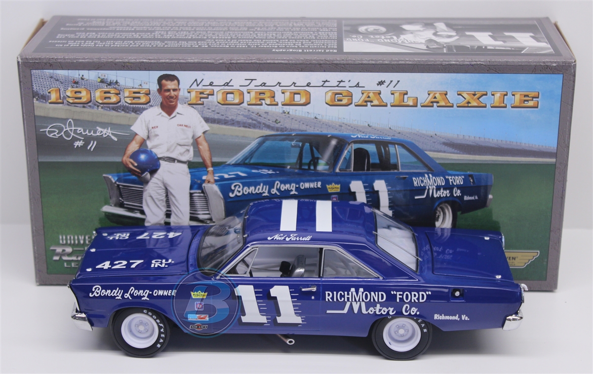 #11 Ned Jarrett Richmond Ford Motor Company 1/43rd Scale Slot Car Decals 