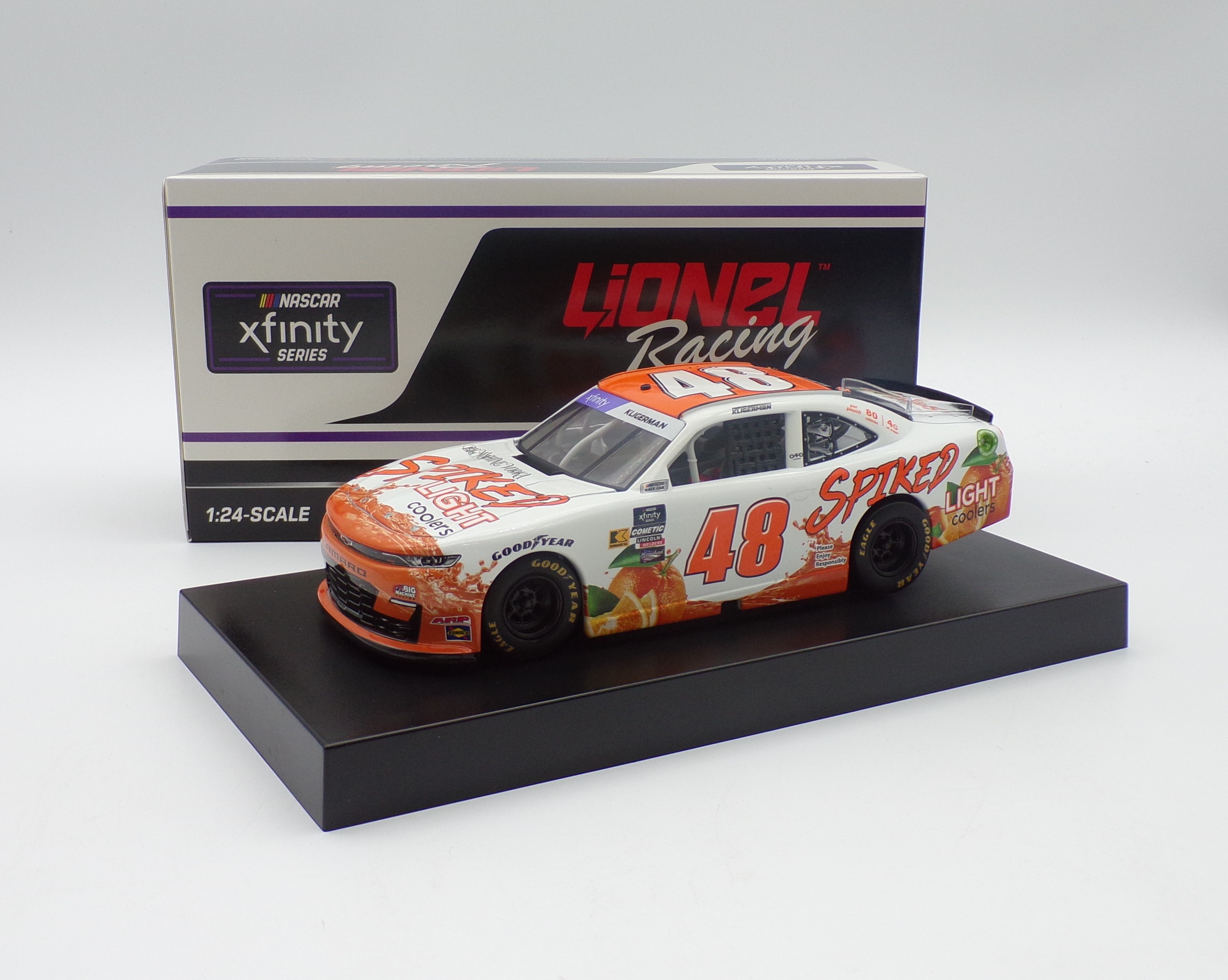 Parker Kligerman 2024 Spiked Light Coolers 1:24 Nascar Diecast