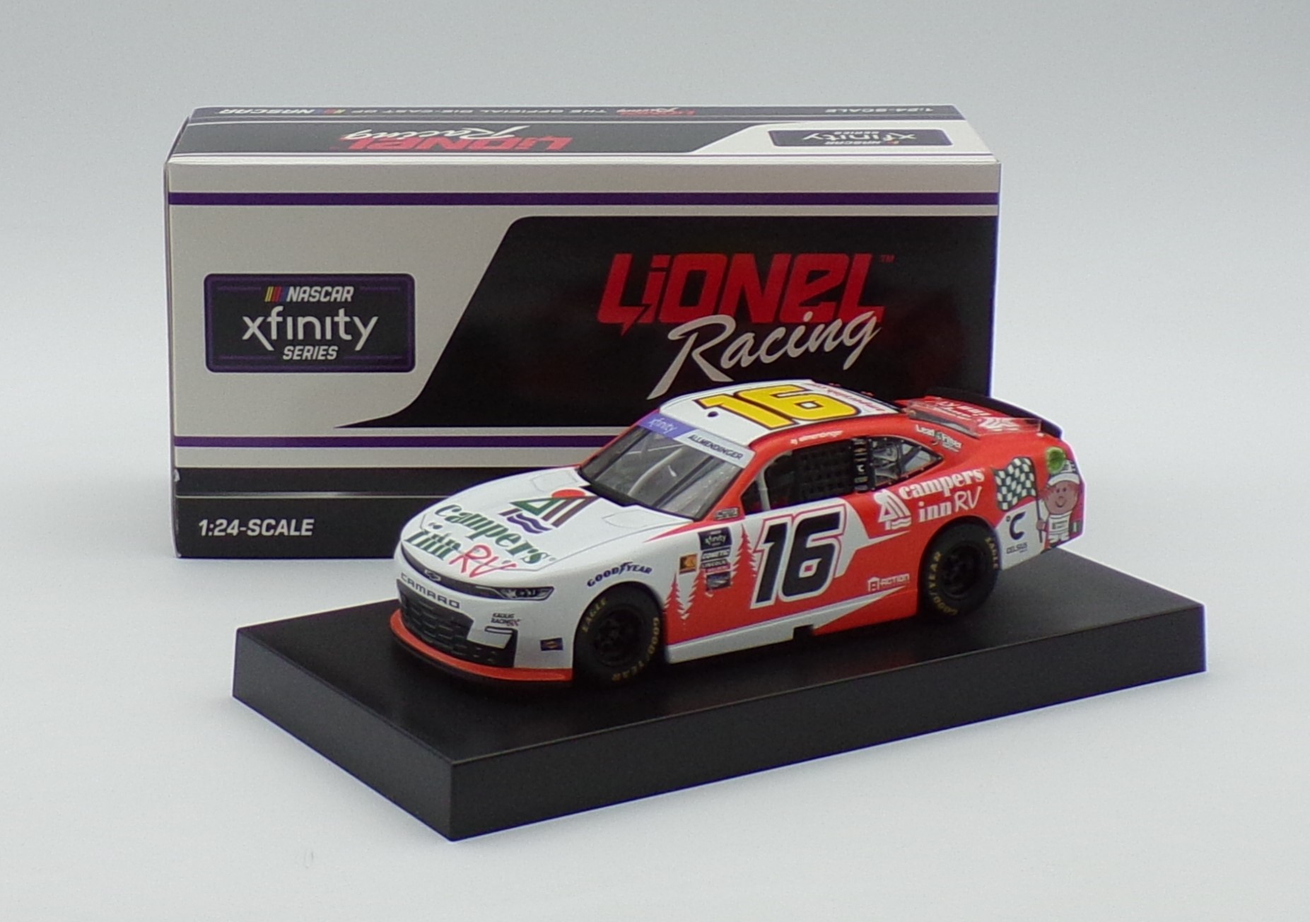 AJ Allmendinger 2024 Campers Inn RV 1:24 Nascar Diecast - Xfinity