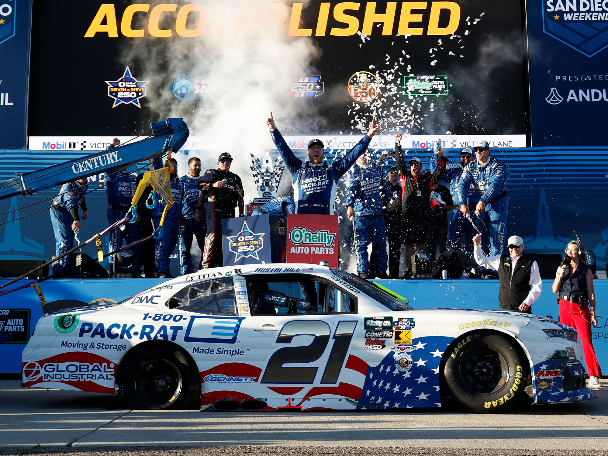 Austin Hill 2026 1-800-PACK-RAT Patriotic San Diego 6/20/26 Race