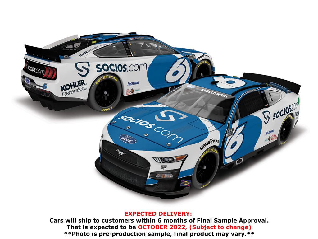 Brad Keselowski 2022 Socios Darlington 