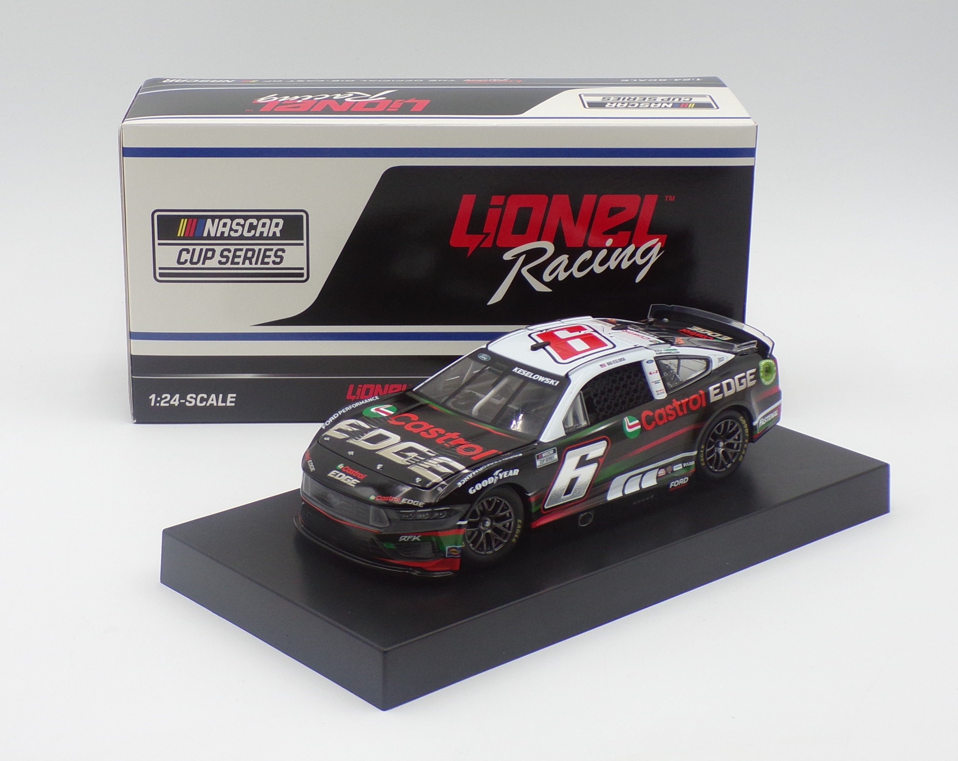 Modellino Diecast 1:24 Brad Keselowski 2024 - Consumer Cellular Ford NASCAR - Action Lionel