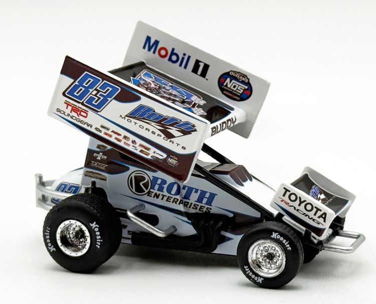 Buddy Kofoid 2026 Ruth Enterprises #83 1:50 Sprint Car Diecast