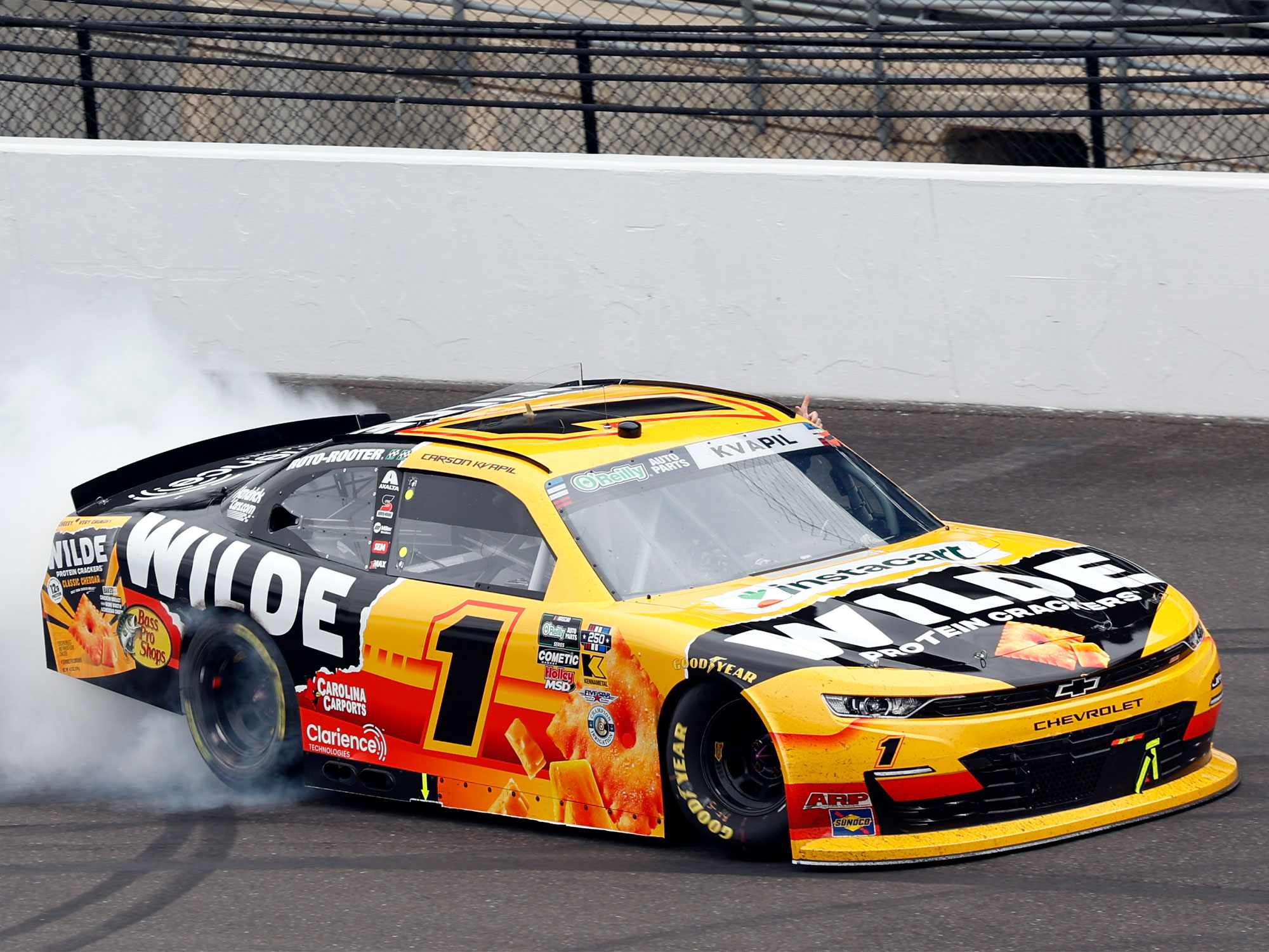 Carson Kvapil 2026 Wilde Protein Crackers Indianapolis 7/25/26