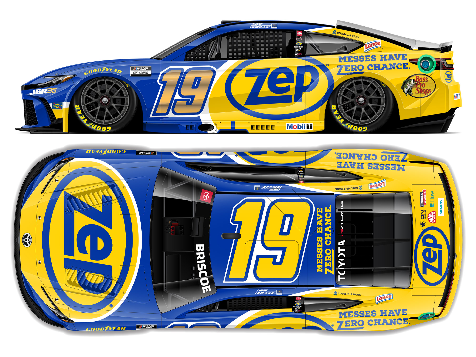 Chase Briscoe 2026 Zep 1:64 Nascar Diecast
