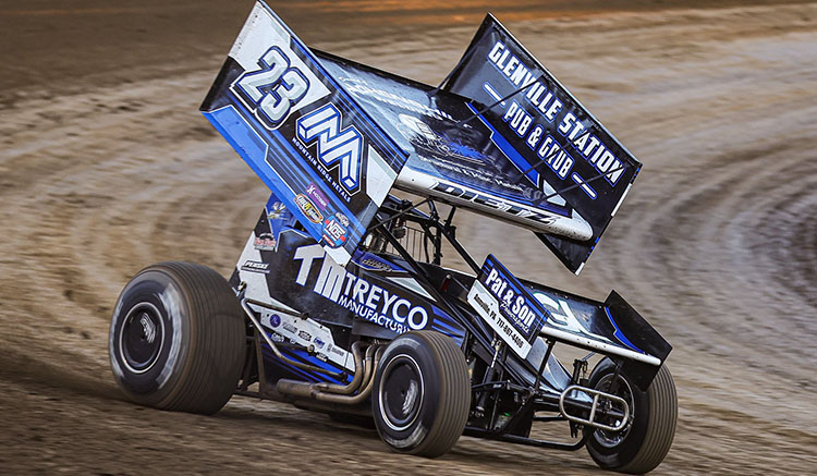 Chase Dietz 2026 Treyco #23 1:18 Sprint Car Diecast