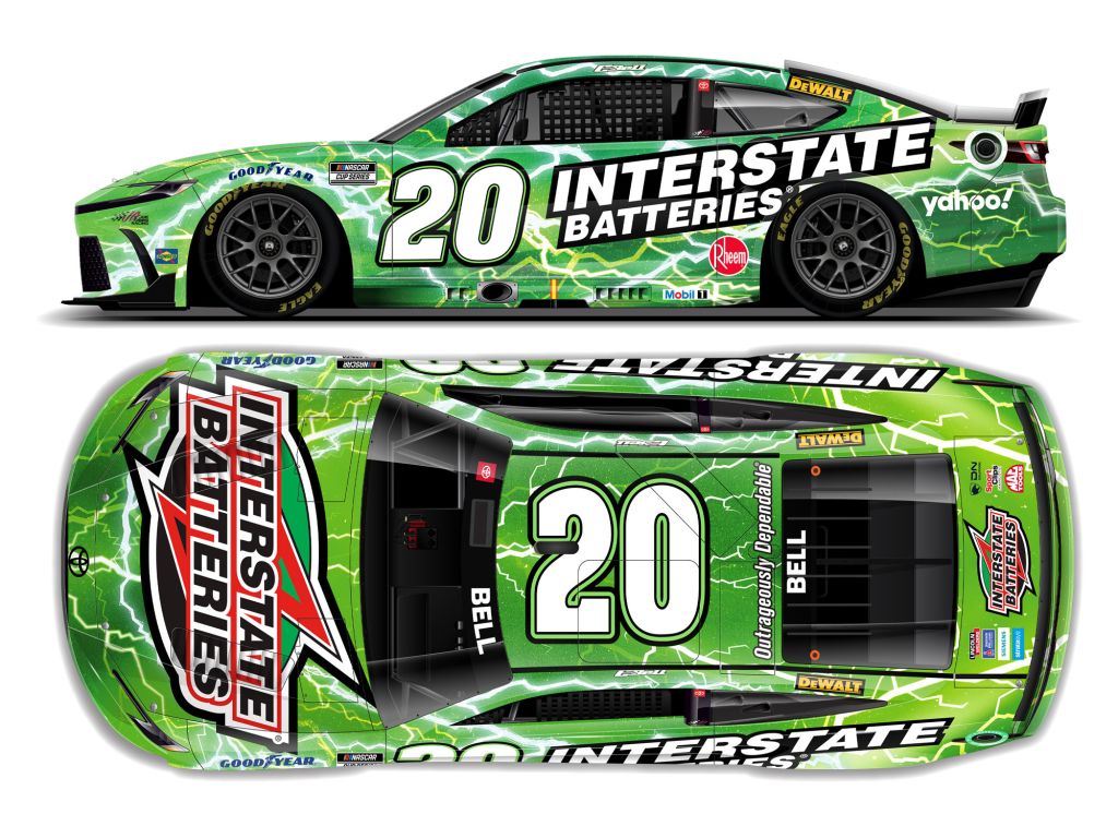 Christopher Bell 2024 Interstate Batteries 1:64 Nascar Diecast