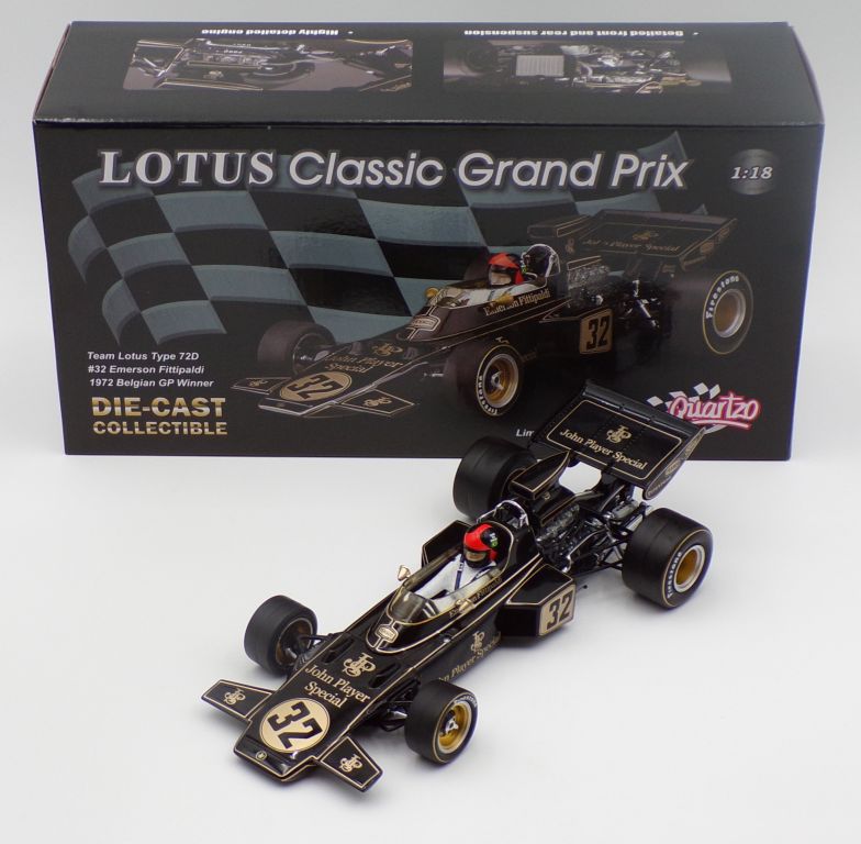 Emerson Fittipaldi #32 Lotus 72D 1972 Belgium GP Winner - ACME 1