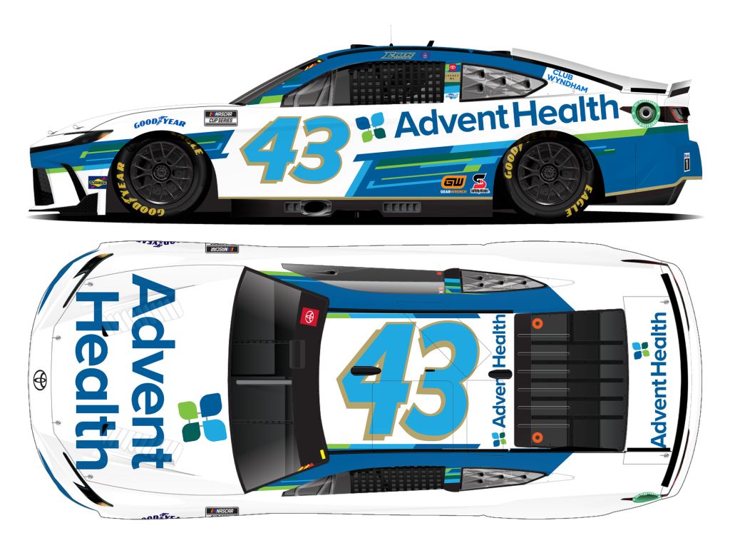 Erik Jones 2024 Advent Health 1:24 Color Chrome Nascar Diecast