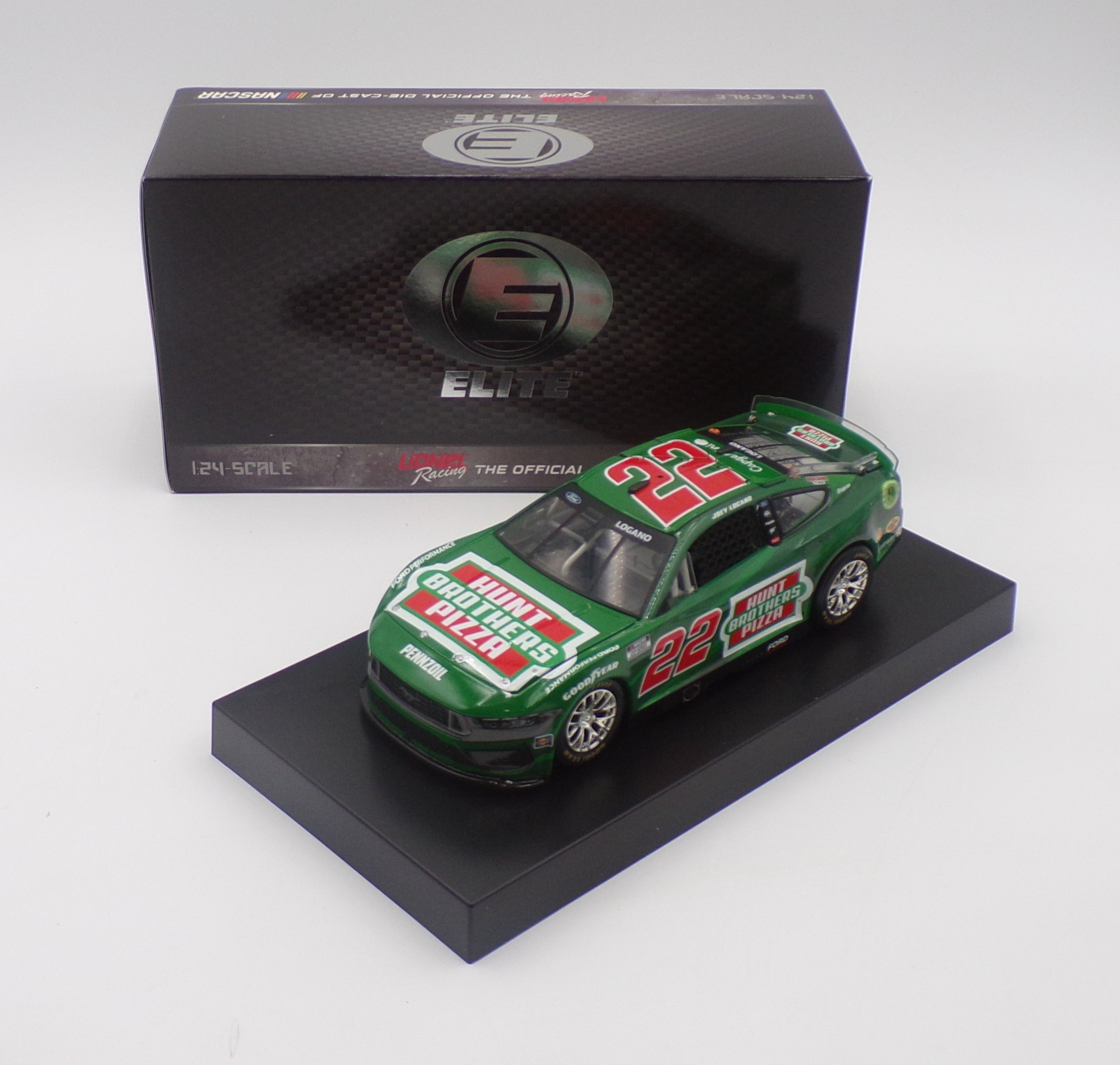 Joey Logano 2024 Hunt Brothers Pizza 1:24 Elite Nascar Diecast