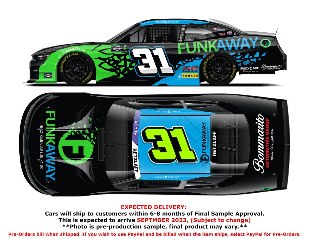 Parker Retzlaff 2023 Funkaway 1:64 Nascar Diecast