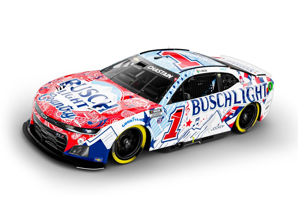 Lionel Racing – Macchina Diecast Ross Chastain 2024 BL Country – Scala 1:64, Edizione Da Collezione Con Numeri Riflettenti