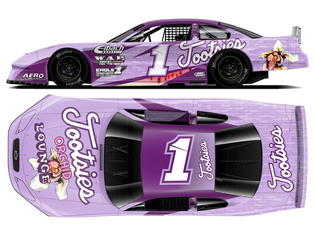 Ross Chastain 2024 Tootsies Orchard Lounge 1:24 Late Model Stock