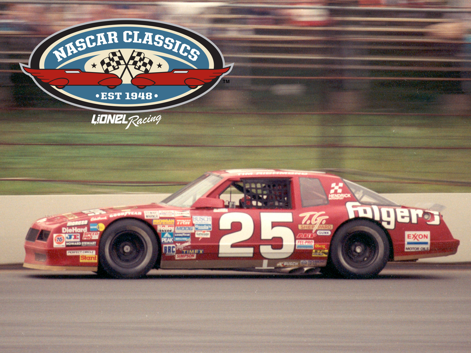 Tim Richmond 2025 release #25 Folgers 1986 Pocono Race Win 1:64