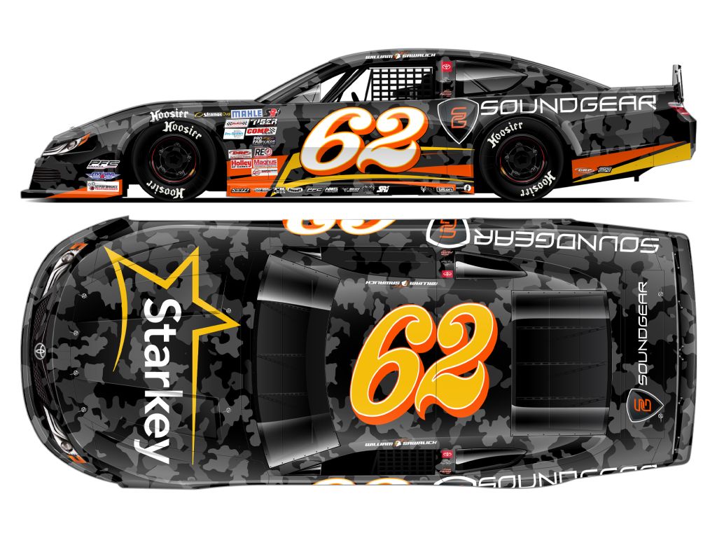 William Sawalich 2024 Starkey / SoundGear 1:24 Late Model Stock