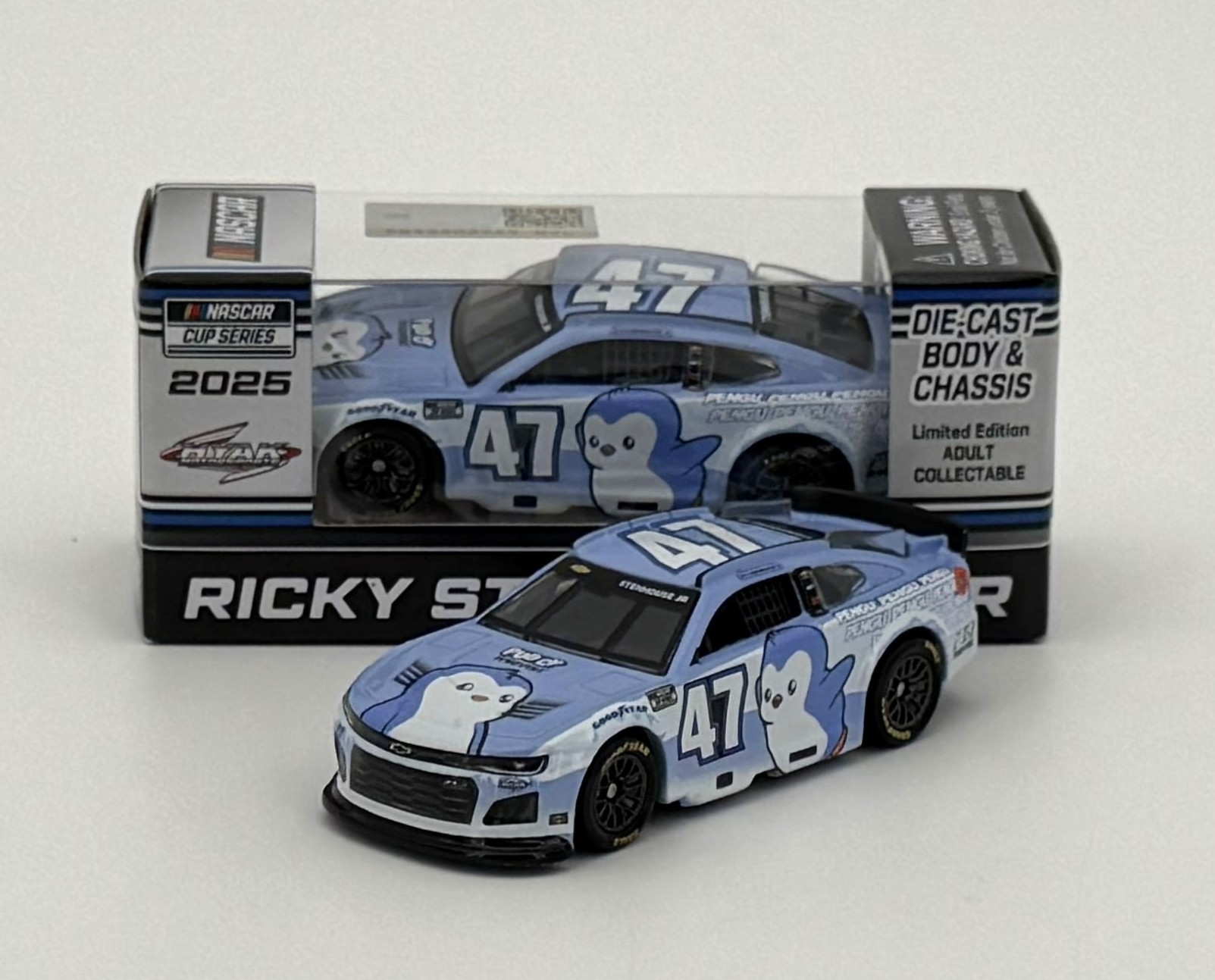 Ricky Stenhouse Jr 2025 Pudgy Penguins 1:64 Nascar Diecast