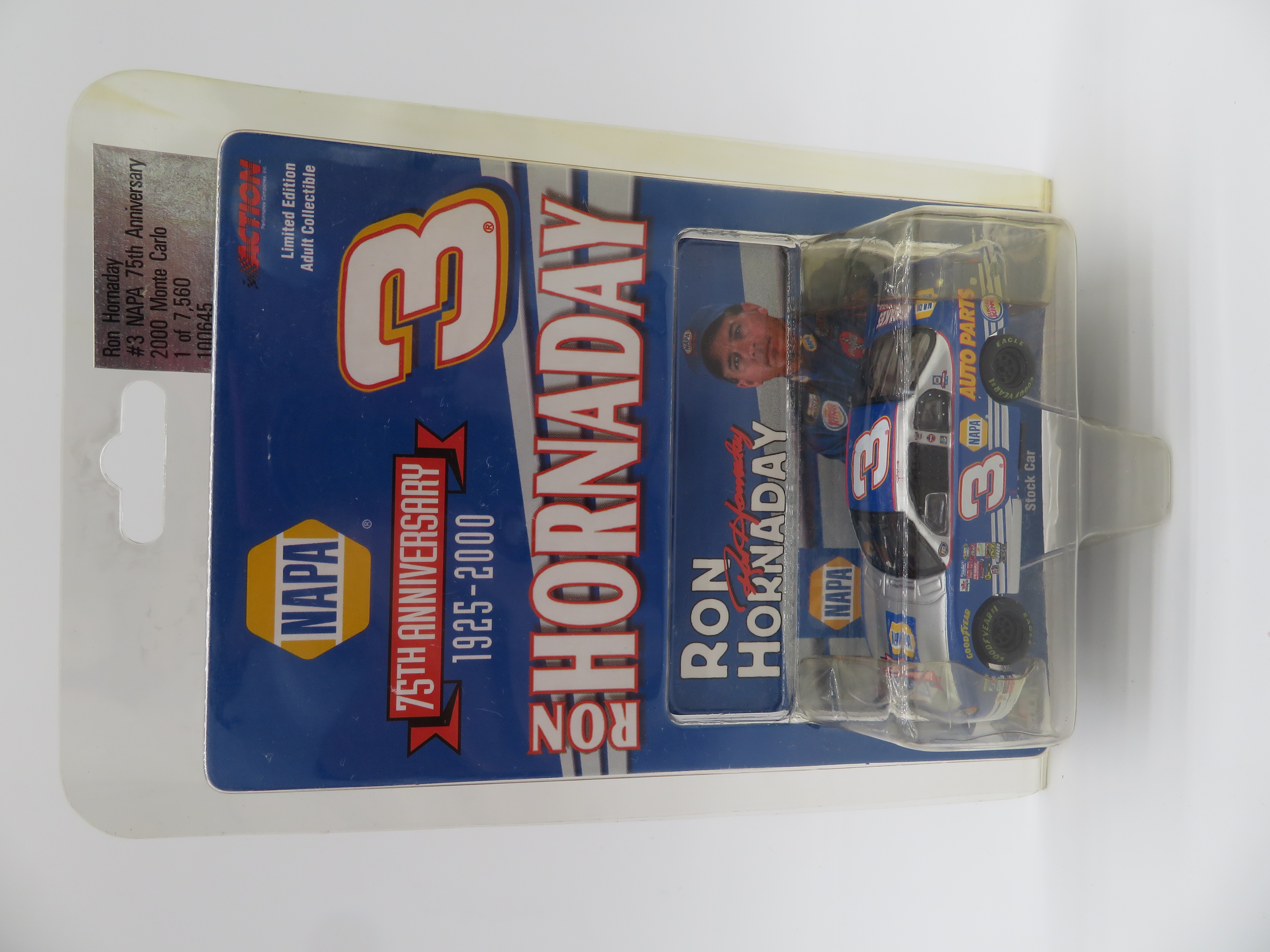 Ron Hornaday 2000 #3 NAPA 75TH Anniversary 1:64 Nascar Diecast