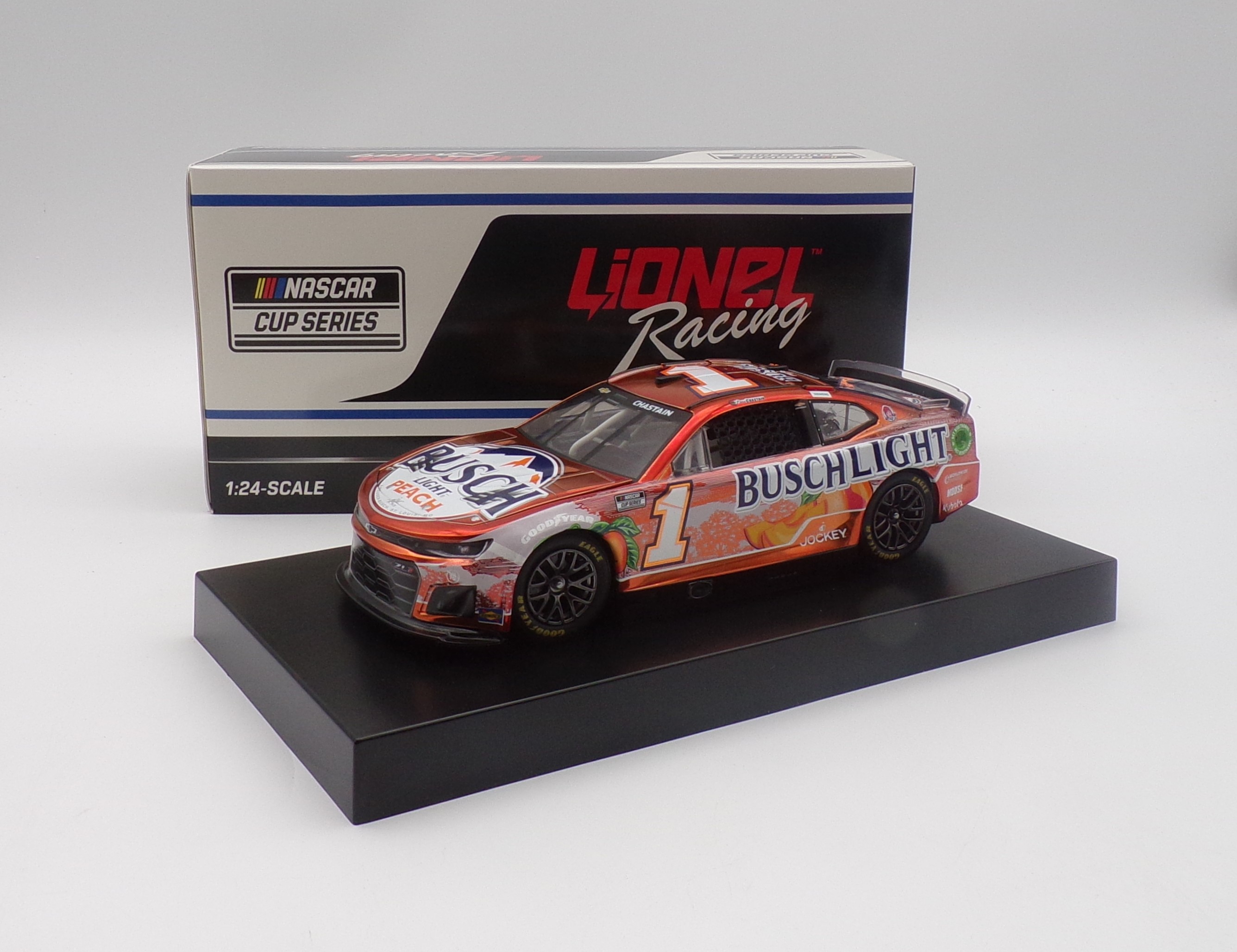 Ross Chastain 2024 Busch Light Peach 1:24 Color Chrome Nascar Diecast