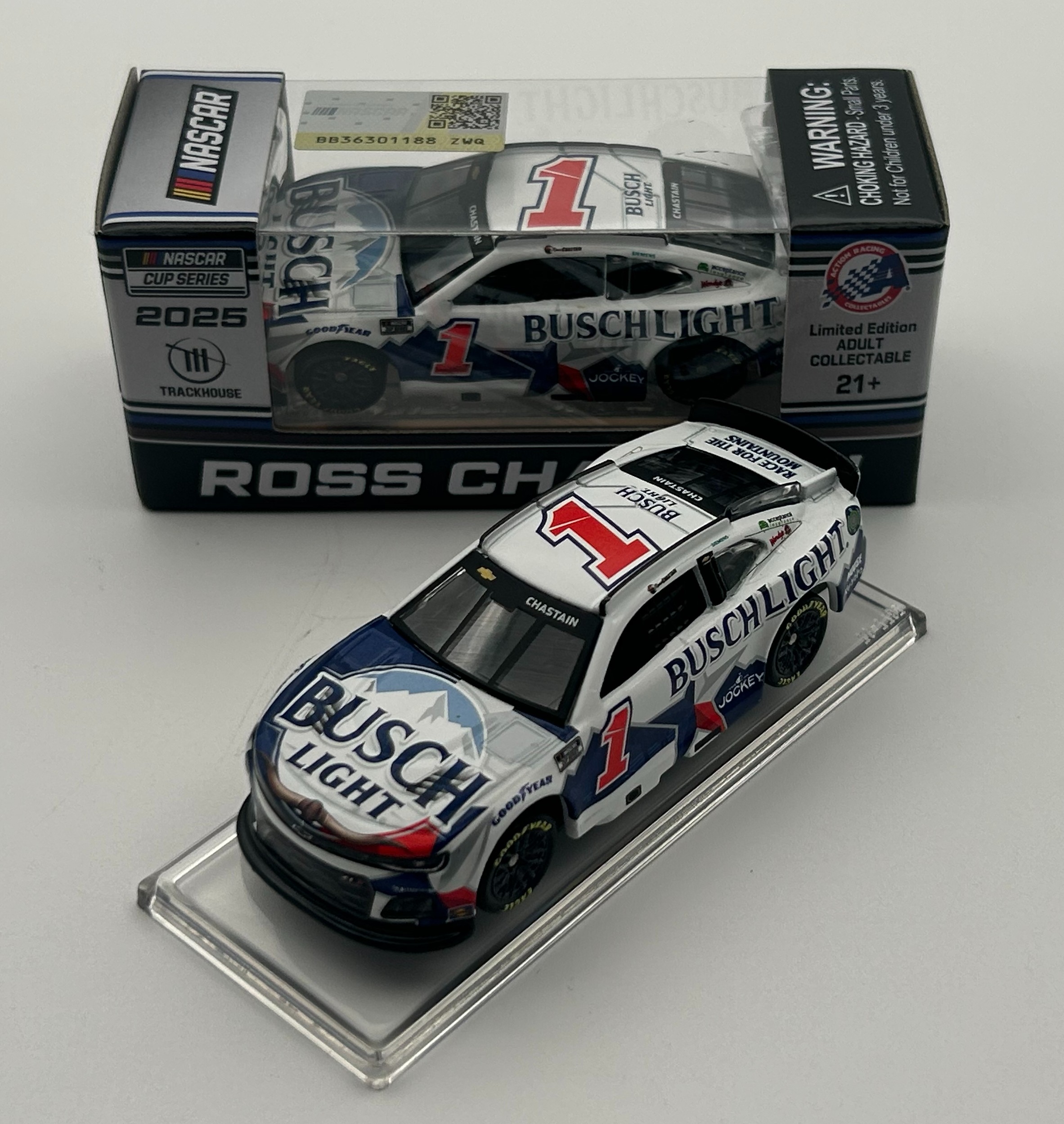 Ross Chastain 2025 Busch Light for the Love of Texas 1:64 Nascar